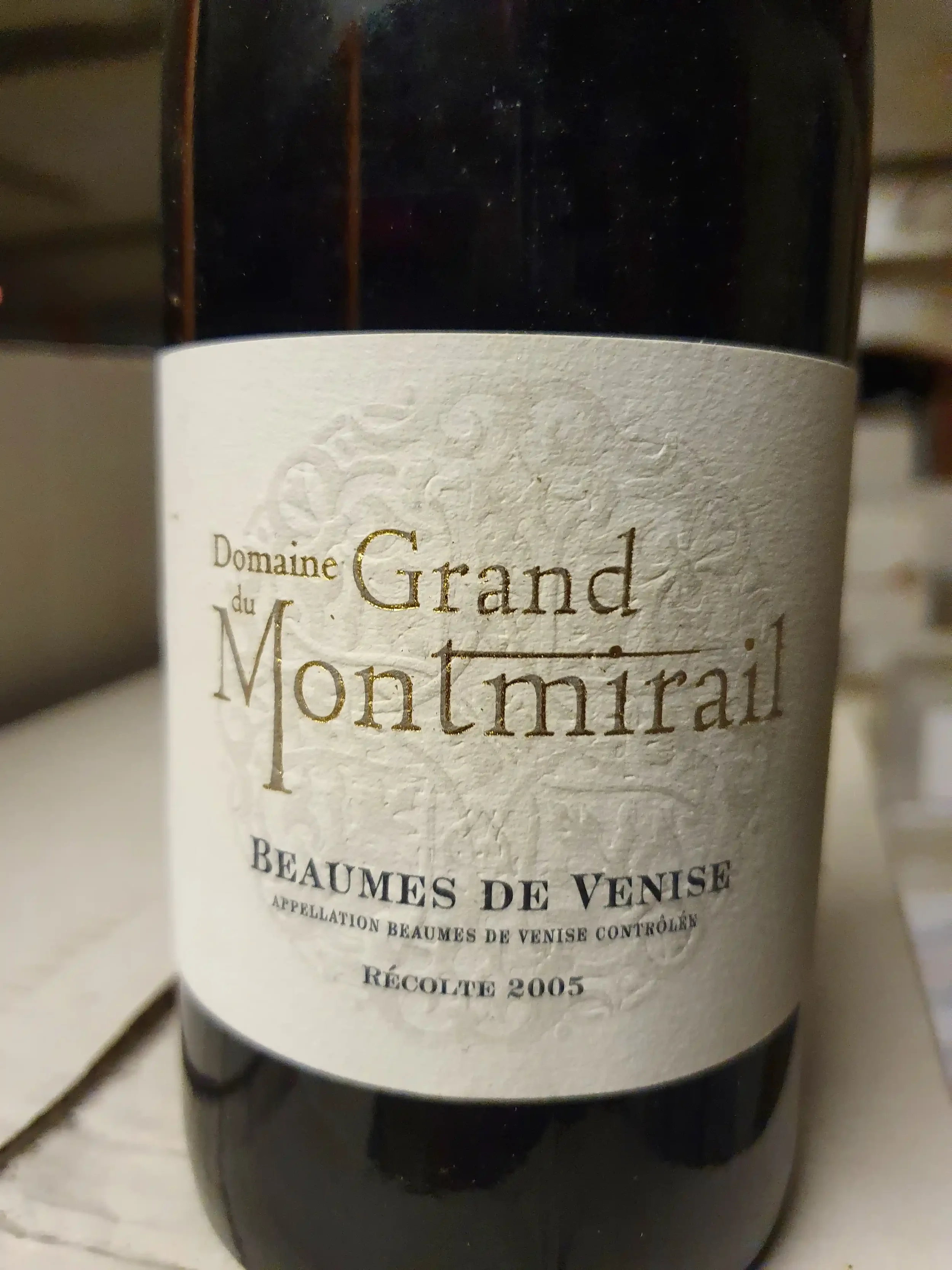Domaine Du Grand Montmirail, Beaumes De Venise Recolte 2005_close.webp