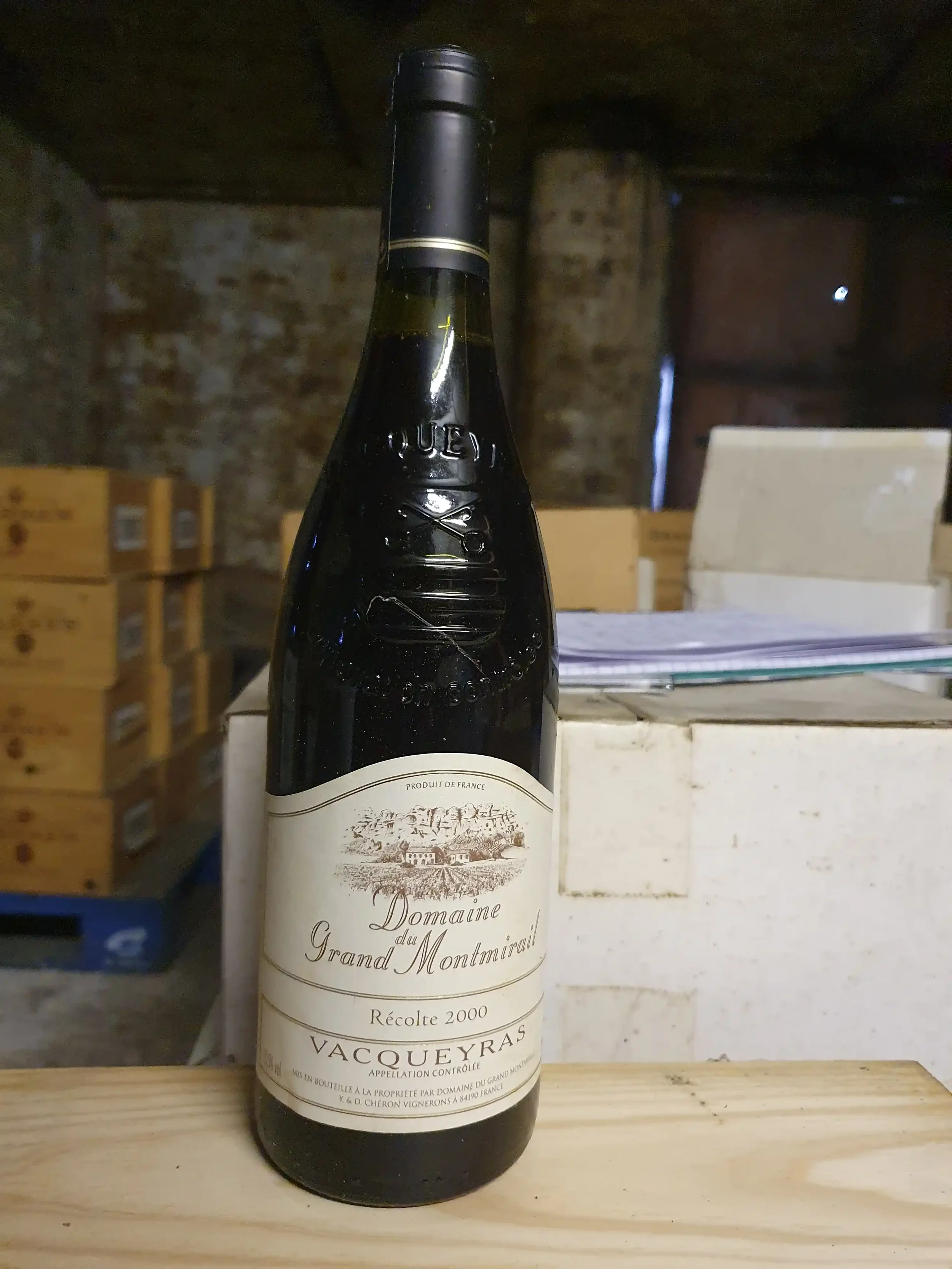 Domaine Du Grand Montmirail, Vacqueyras 2000.webp