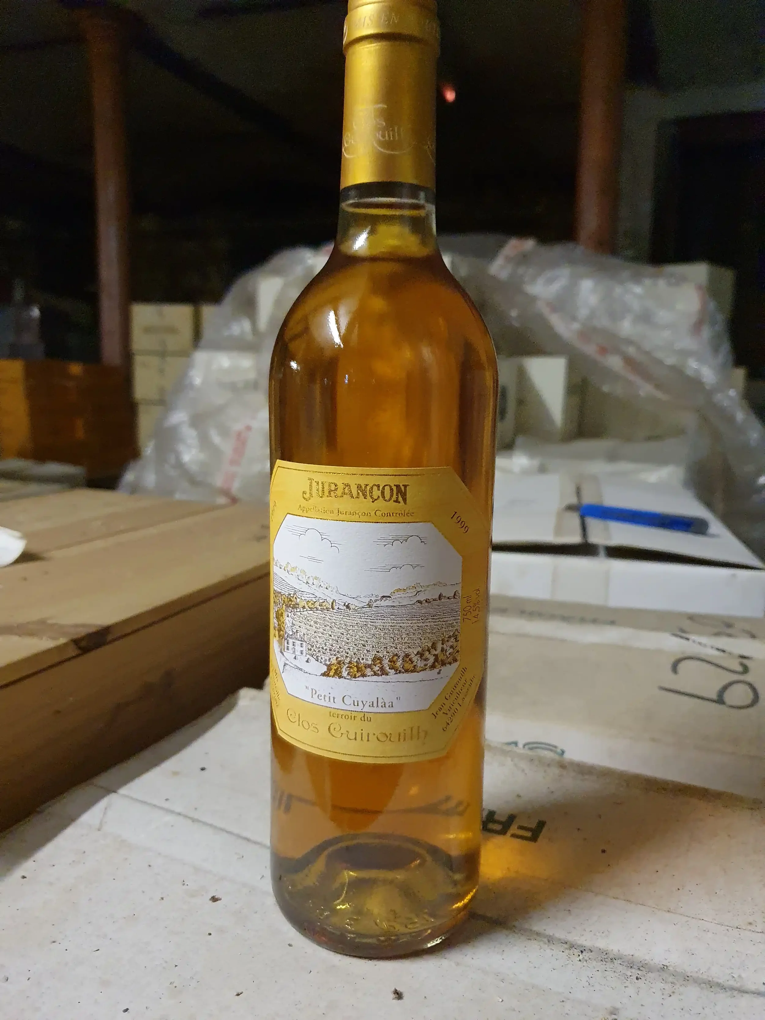 Clos Guirouilh, Petit Cuyalaa, Jurancon,1999.webp