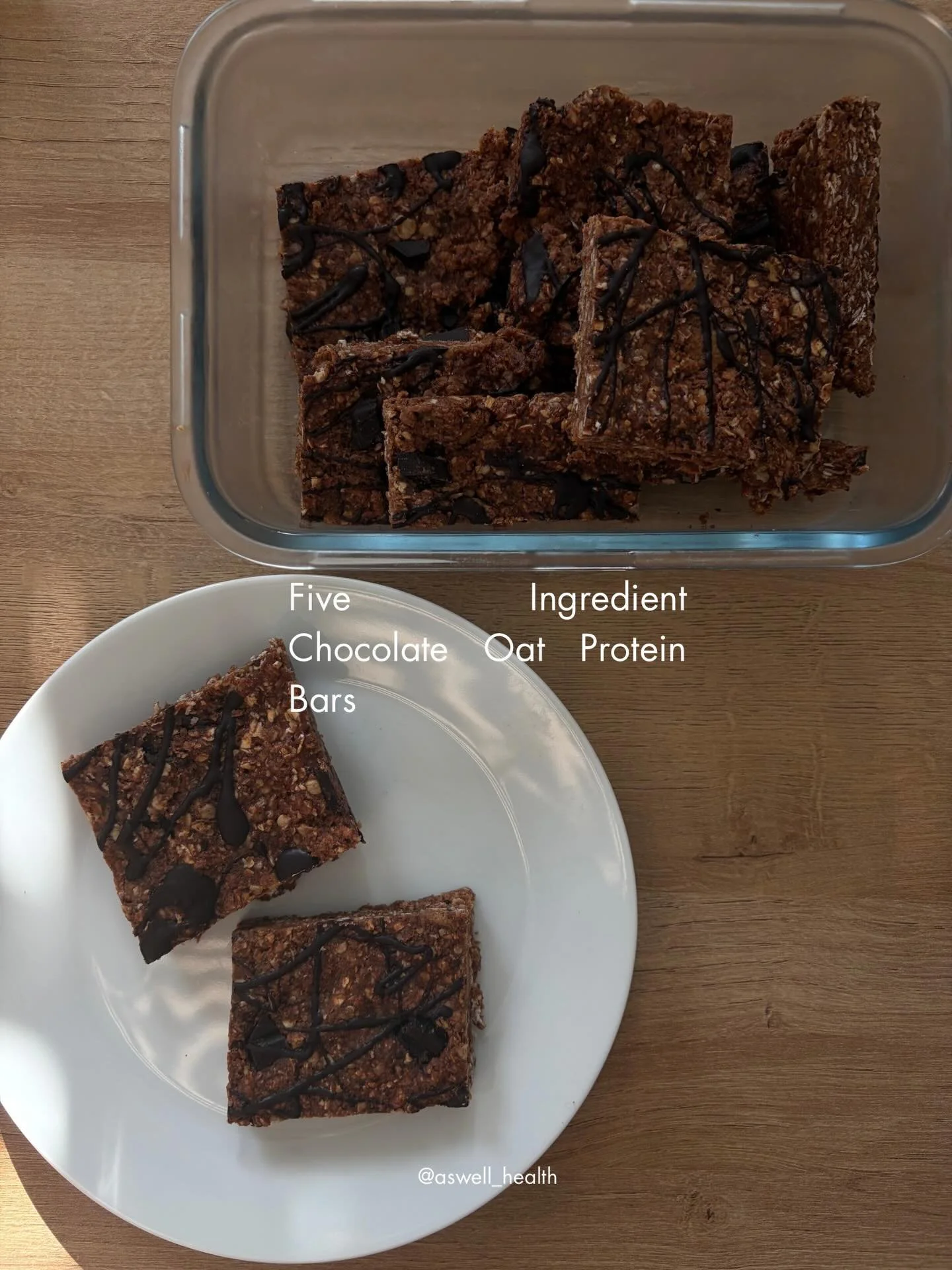 I almost spent &pound;50 on some chocolate peanut butter protein bars and then made these instead. 

Before I got to checkout, I realised I actually had all of the ingredients in my cupboard to easily make my own version of them in less than 15 minut