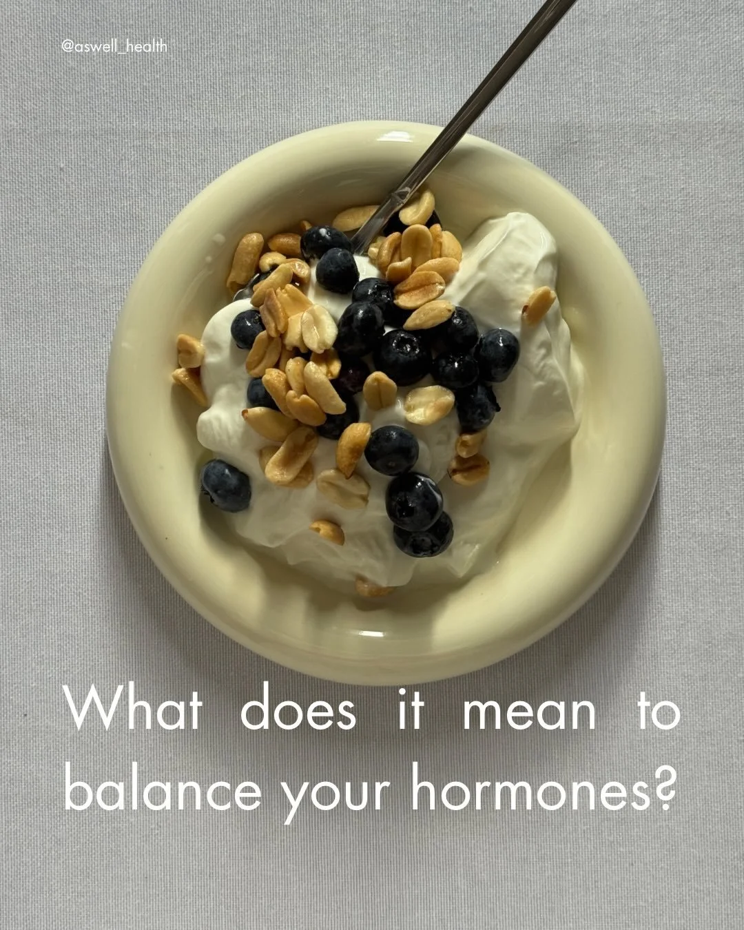 Hormones are not designed to be static or perfectly balanced at all times. 

They fluctuate throughout the day, across the menstrual cycle and life stages, and that fluctuation is the system working as it should. 

From a functional perspective, bala