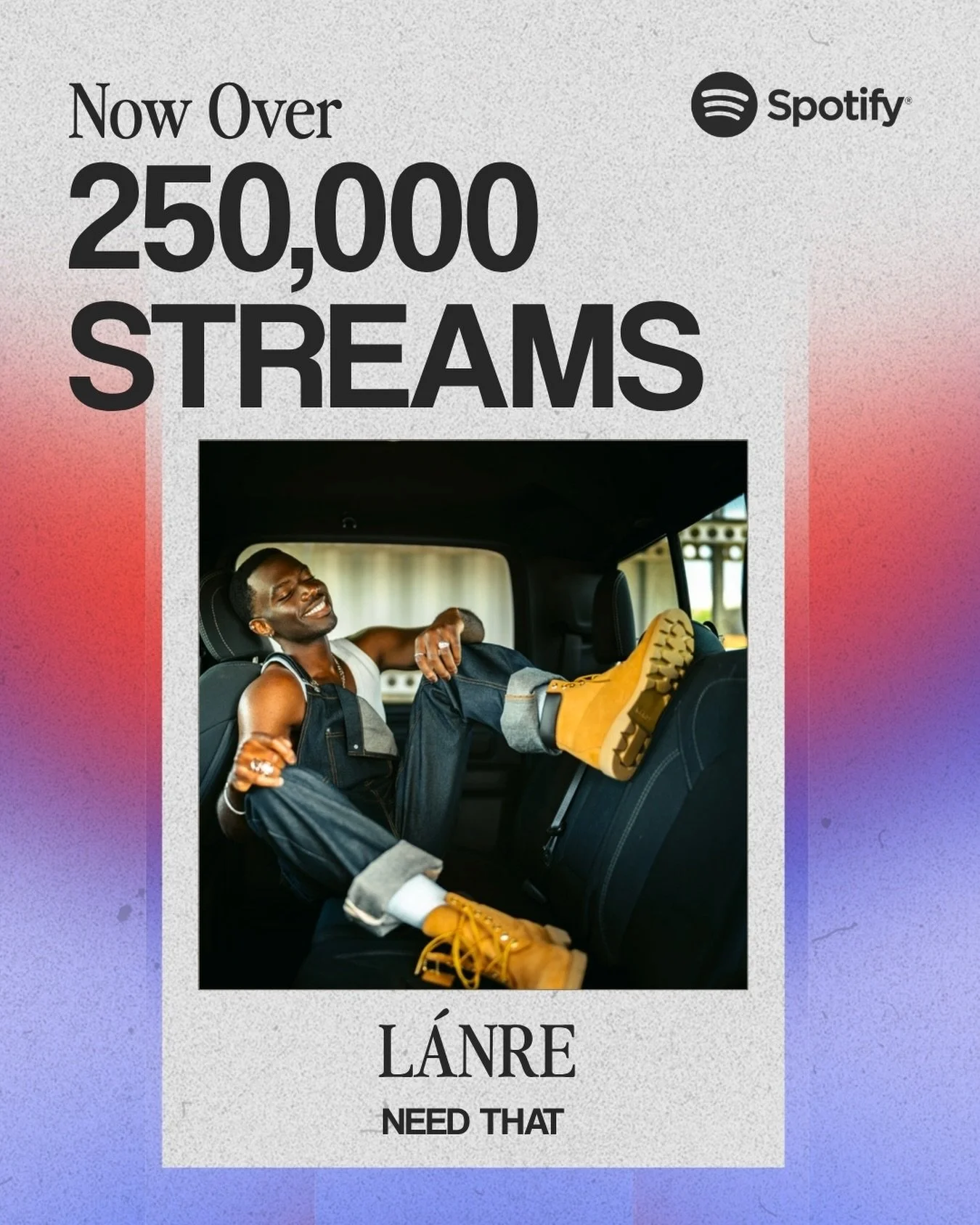 If you&rsquo;ve heard &ldquo;Need That&rdquo; by @lanre.official, you already know why it has 250,000 streams. And if you haven&rsquo;t, what are you waiting for?
.
.
.
#lanre #newmusic #popmusic #rnb #claritymusicmarketing