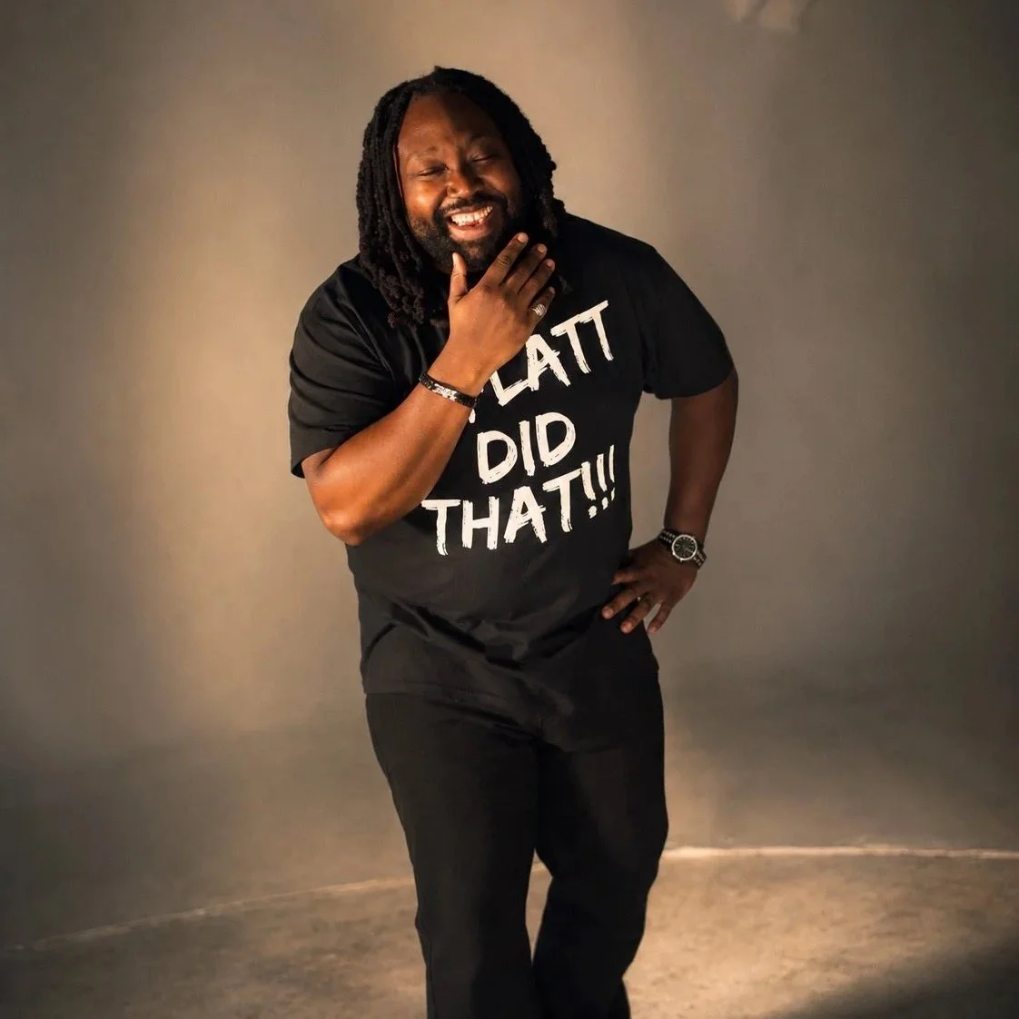 Portrait of Sharard Baker, featured on the Clarity Indie 50 editorial series and playlist.