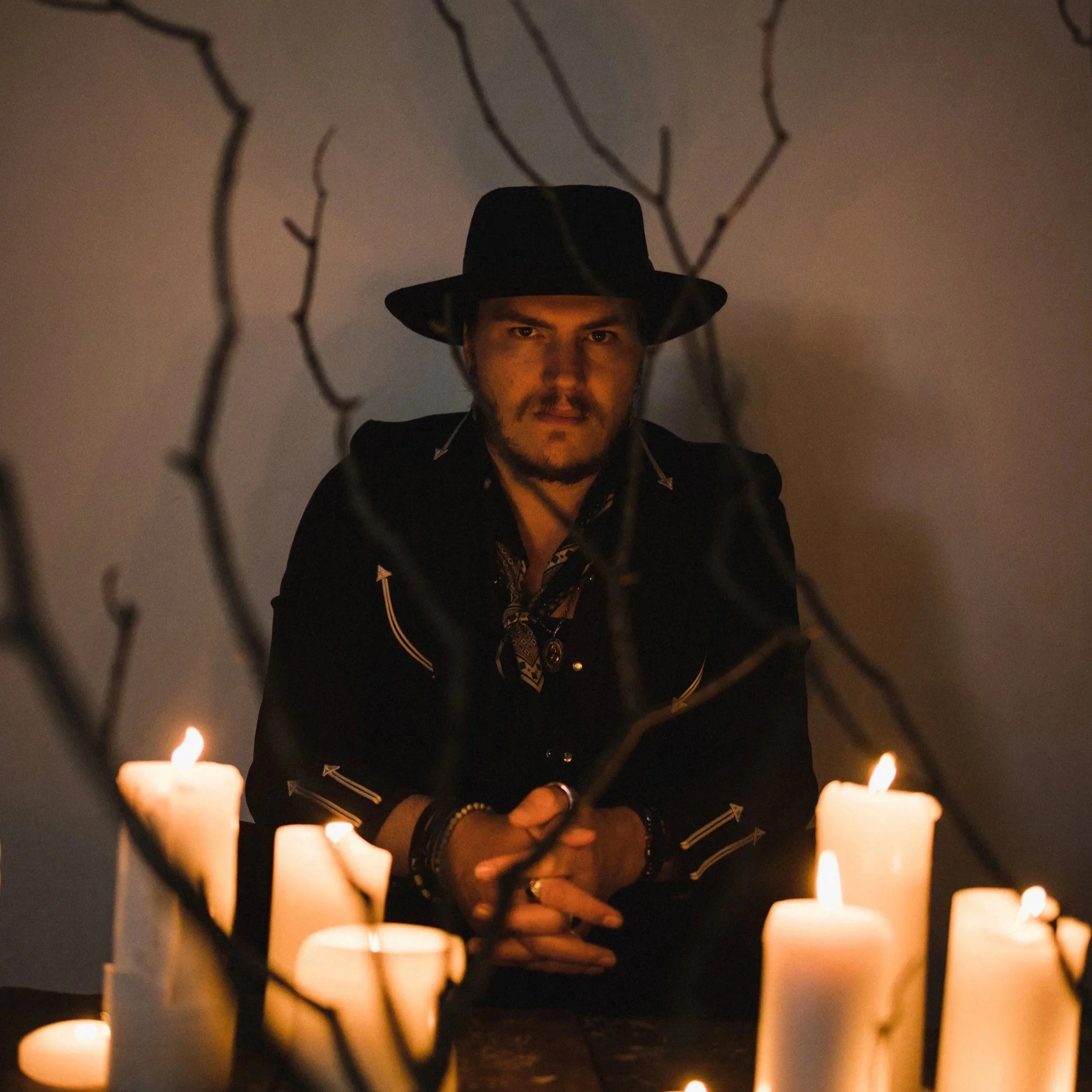 Portrait of Dylan LeBlanc, featured on the Clarity Indie 50 editorial series and playlist.