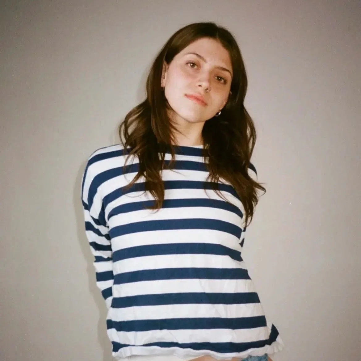Portrait of Ruby Plume, featured on the Clarity Indie 50 editorial series and playlist.