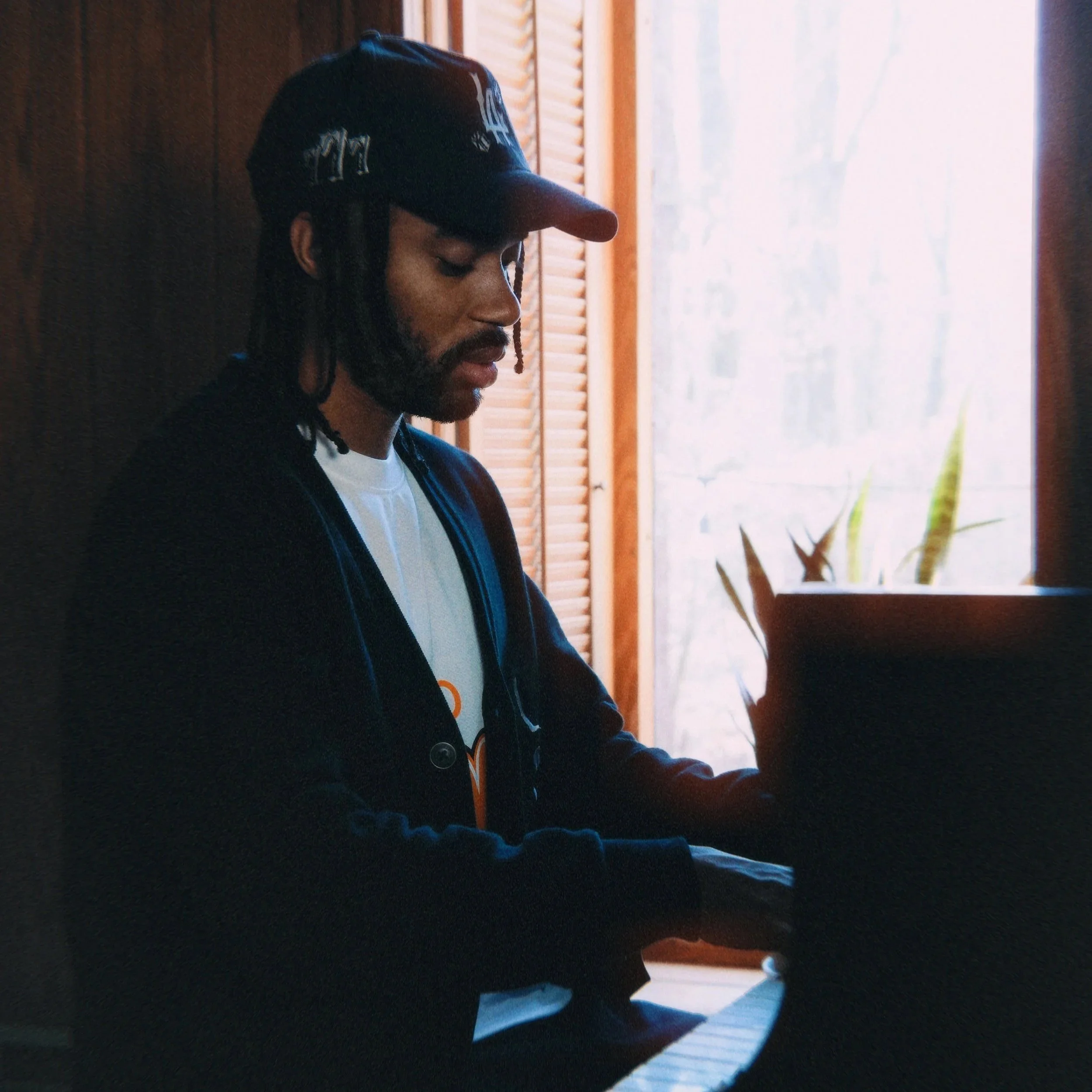 Portrait of Khallil, featured on the Clarity Indie 50 editorial series and playlist.