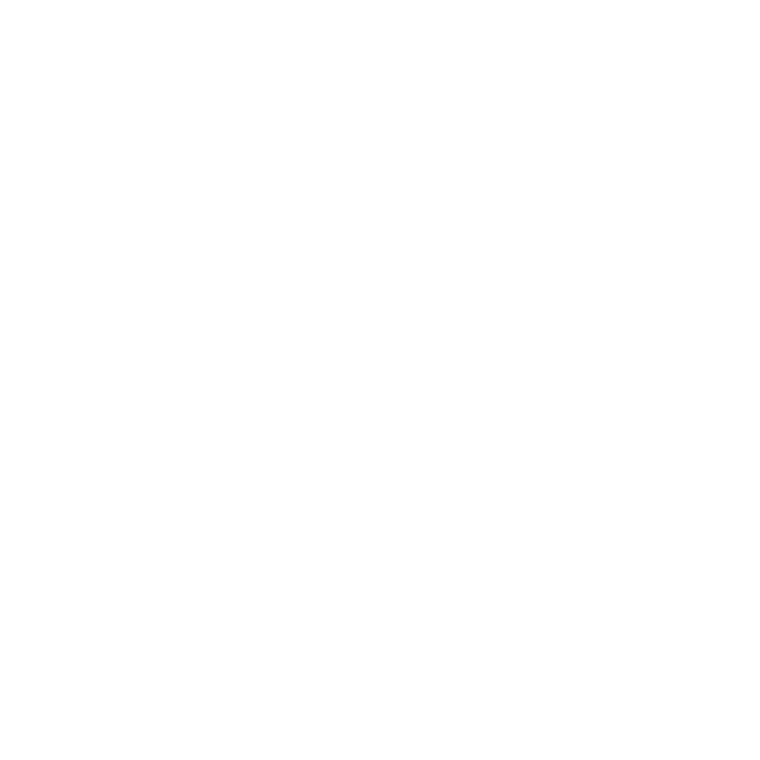 Black background with white palm leaves in the foreground.