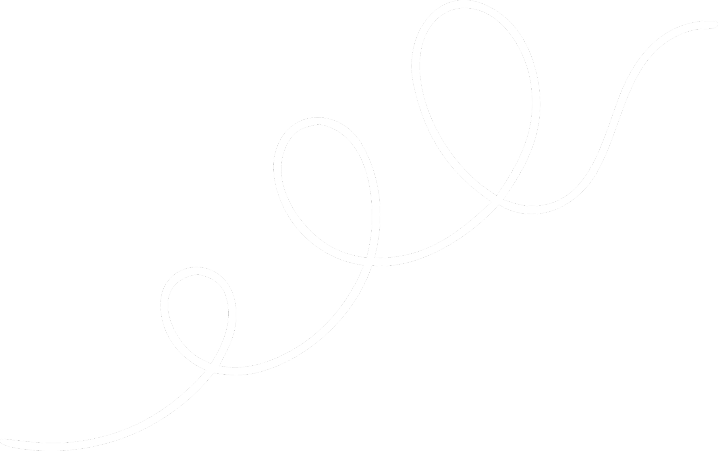 Abstrakte Linienillustration: Eine Linie bewegt sich in mehreren Schleifen nach oben.