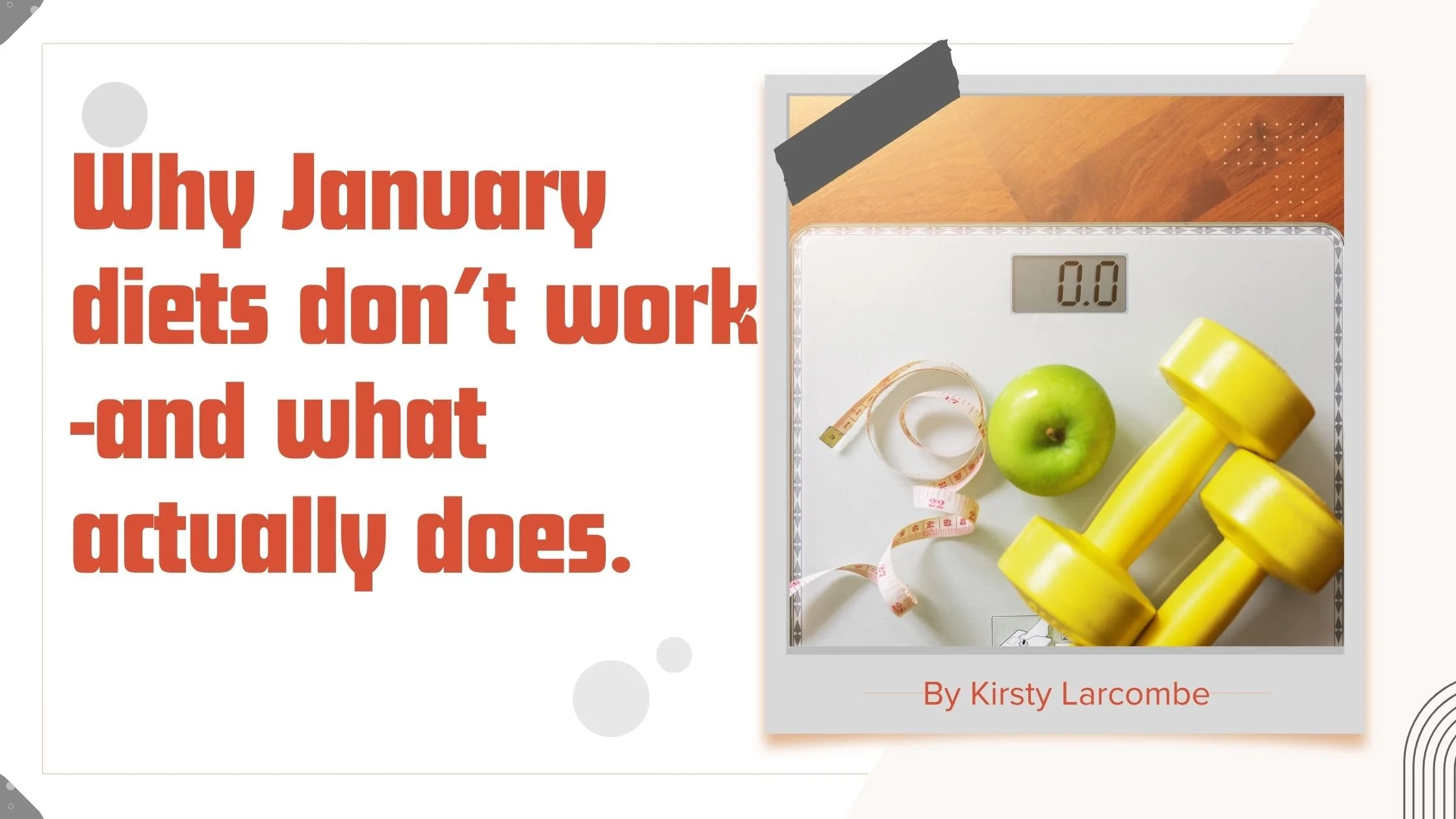 Why Well-Meaning January Diets Don’t Work