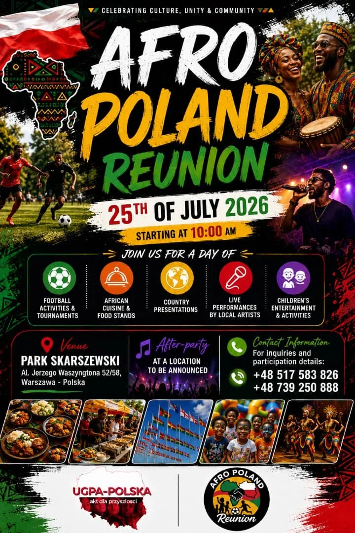 Afro Polska Reunion is an event dedicated to promoting African cultures in Poland.