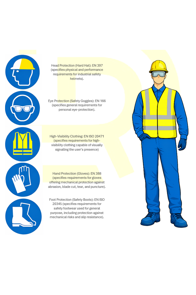 Health &amp; Safety and PPE within  Dry Riser One Ltd