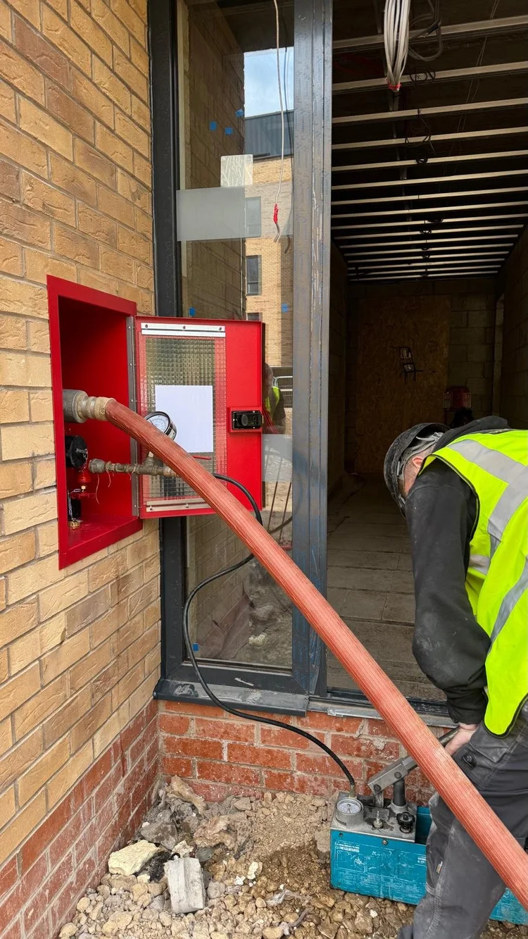 Instlation Riser Dry Riser Installation, Design & Maintenance UK | BS 9990 Specialists