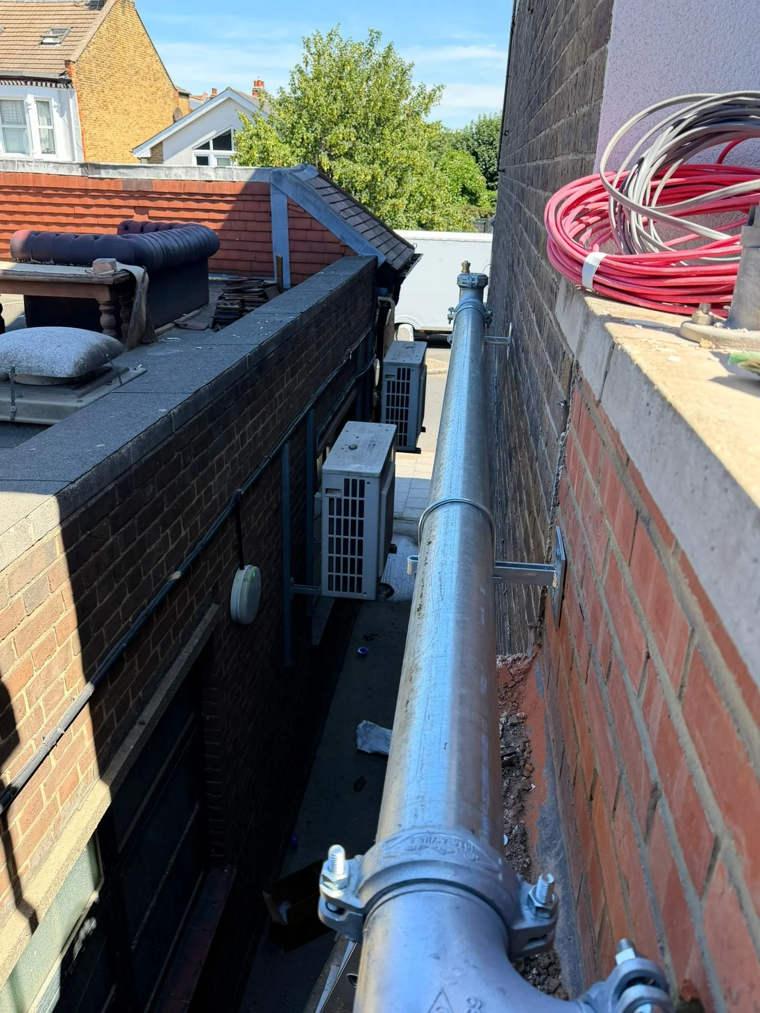 Fast Turnaround External Dry Riser Installation in Tooting Bec, London