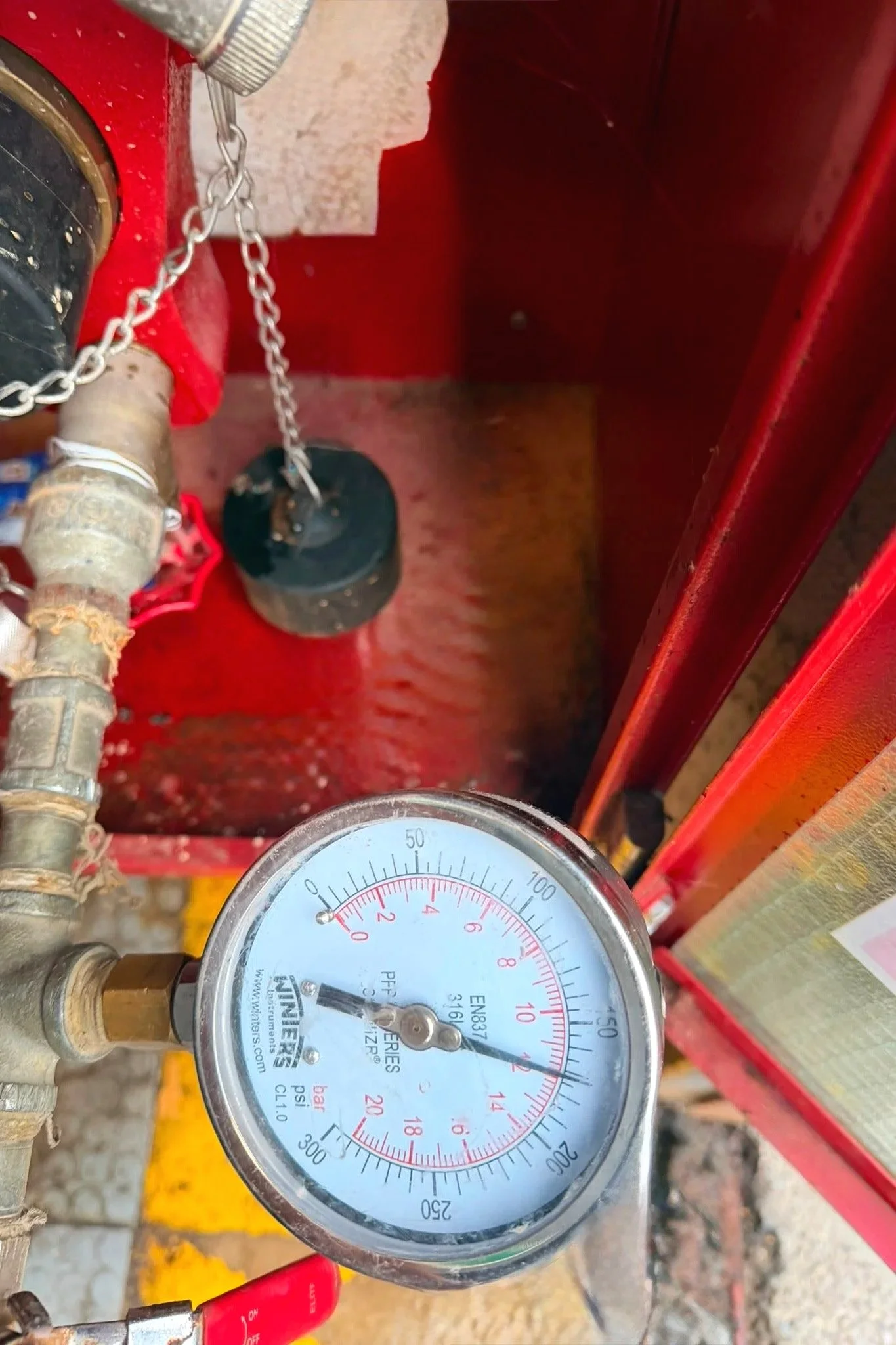 Dry Riser Servicing in Kent – Successful 12 Bar Pressure Test in Tunbridge Wells