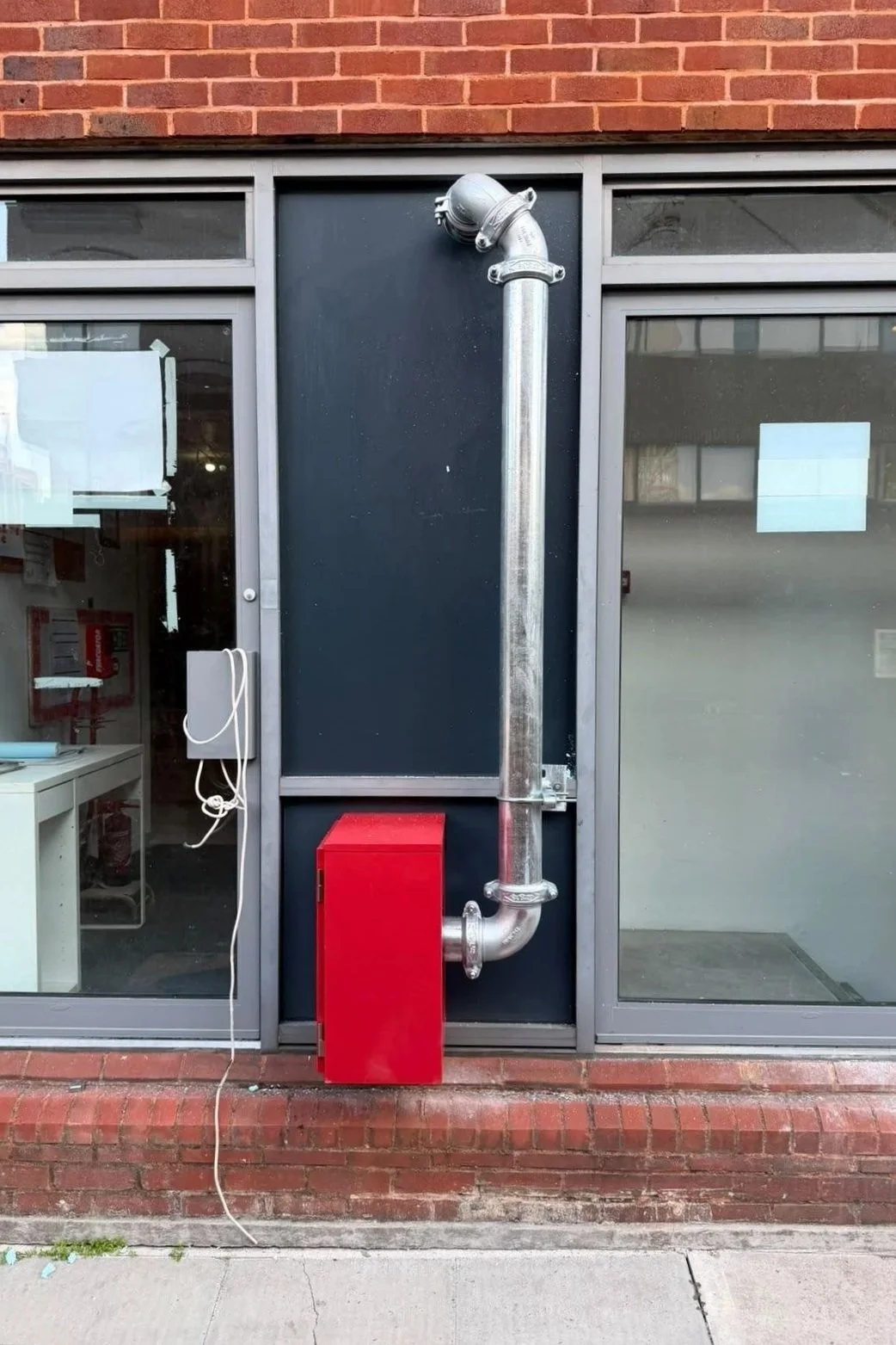 Two Dry Riser Systems Installed &amp; Pressure Tested in Epsom
