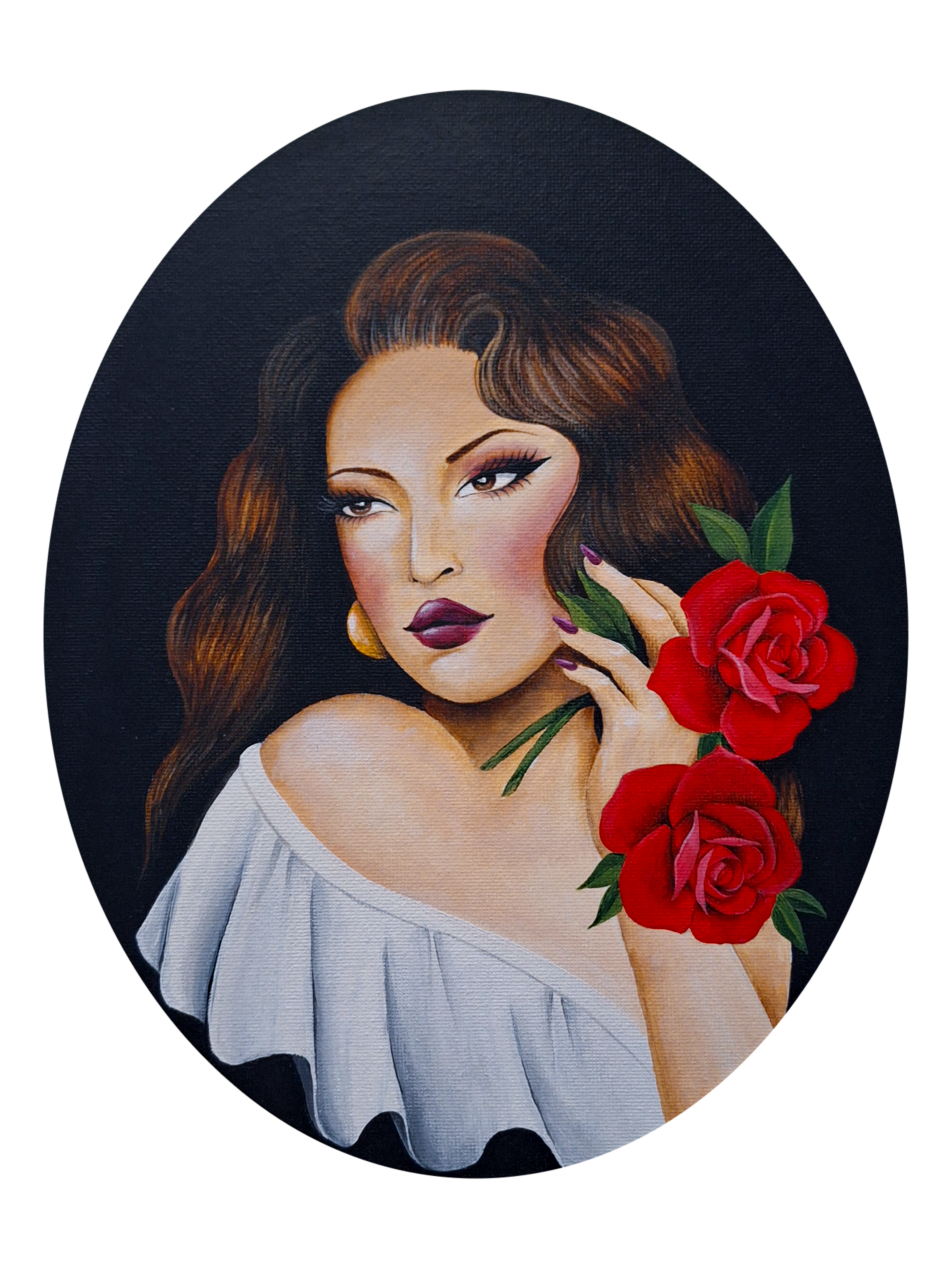 ‘Maria Novella’ Acrylic on panel 25x20cm