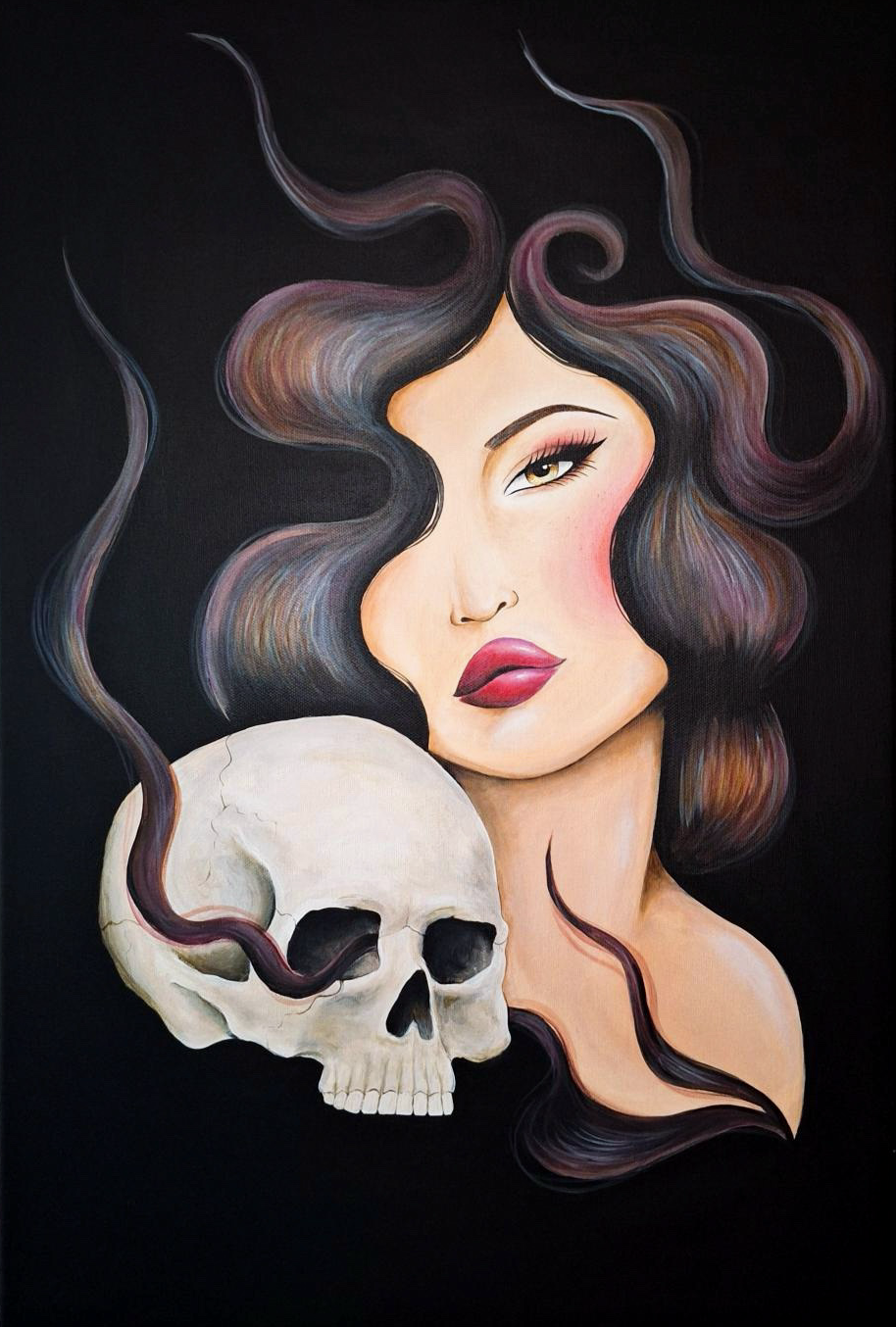 ‘Eternal Love’ Acrylic on canvas 60x40cm