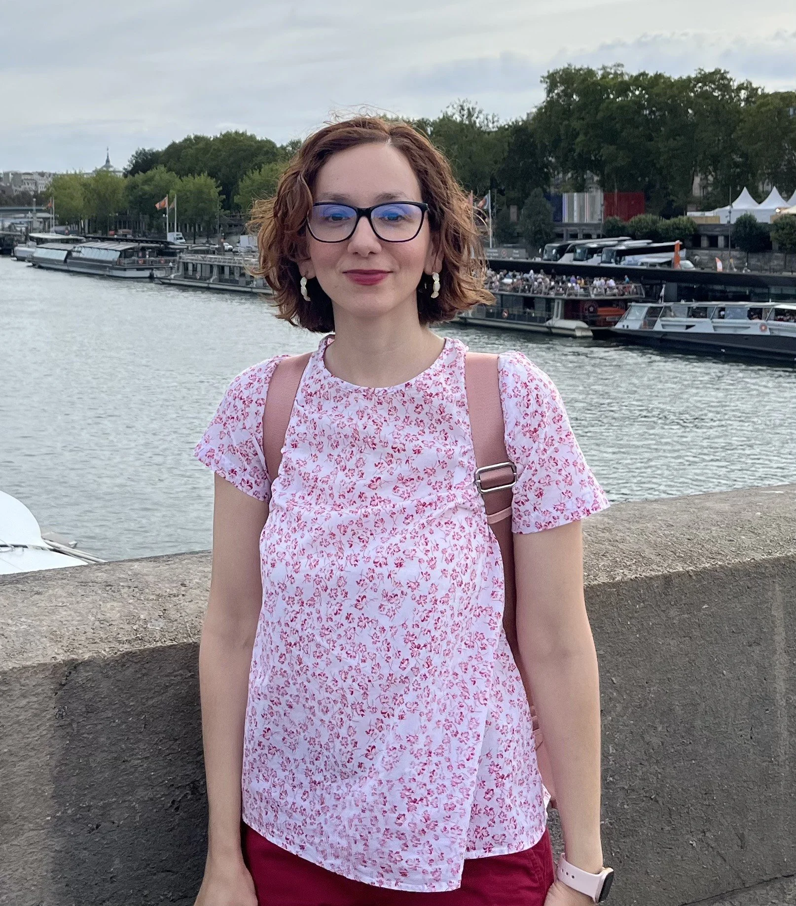 Close up of Marina Kazakou