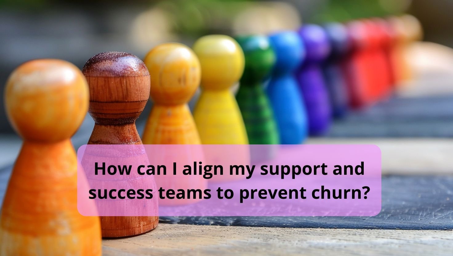 How can I align my support and success teams to prevent churn?