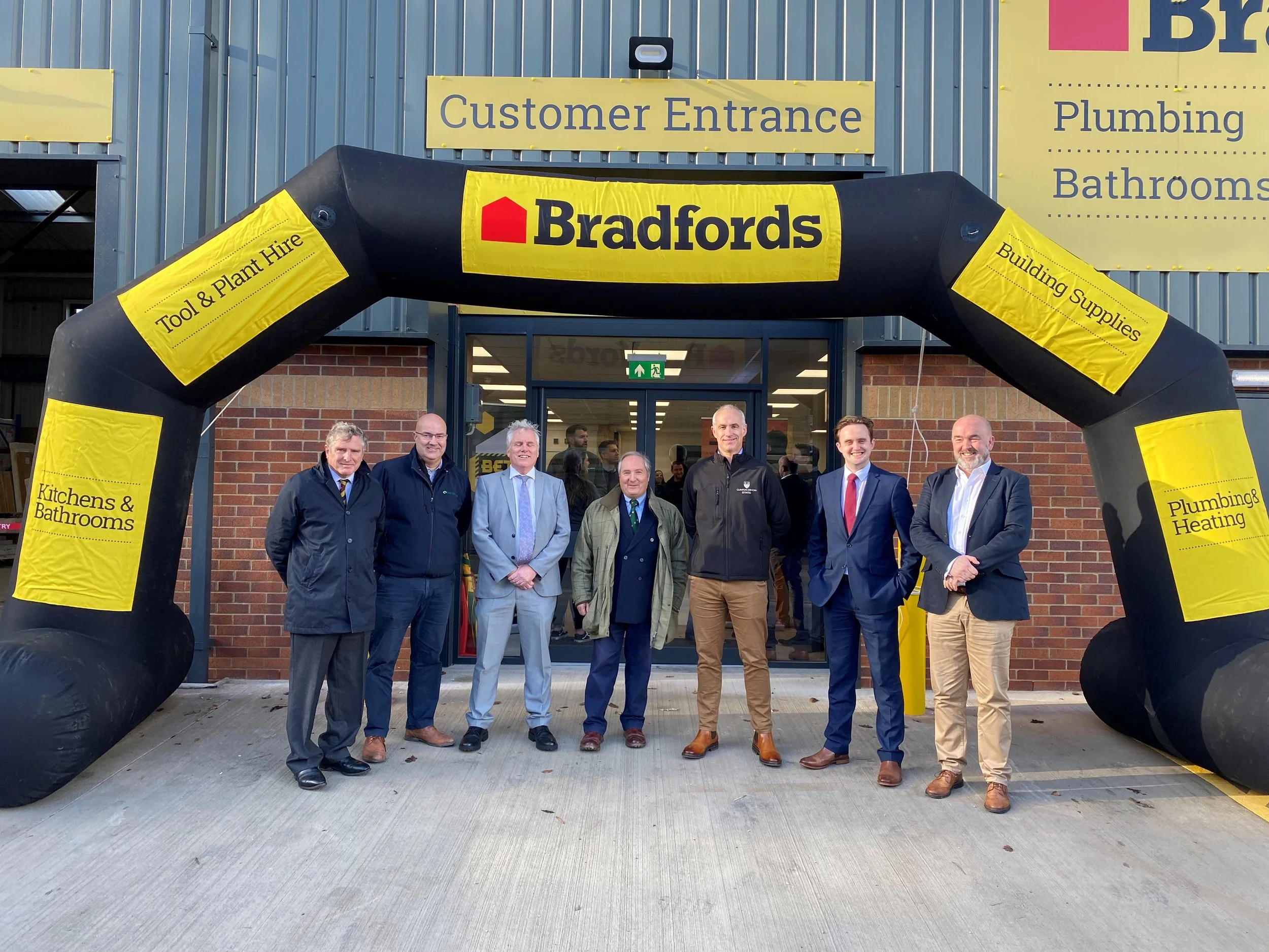 Bradfords opens plumbing and heating branch in new building at Liverton Business Park