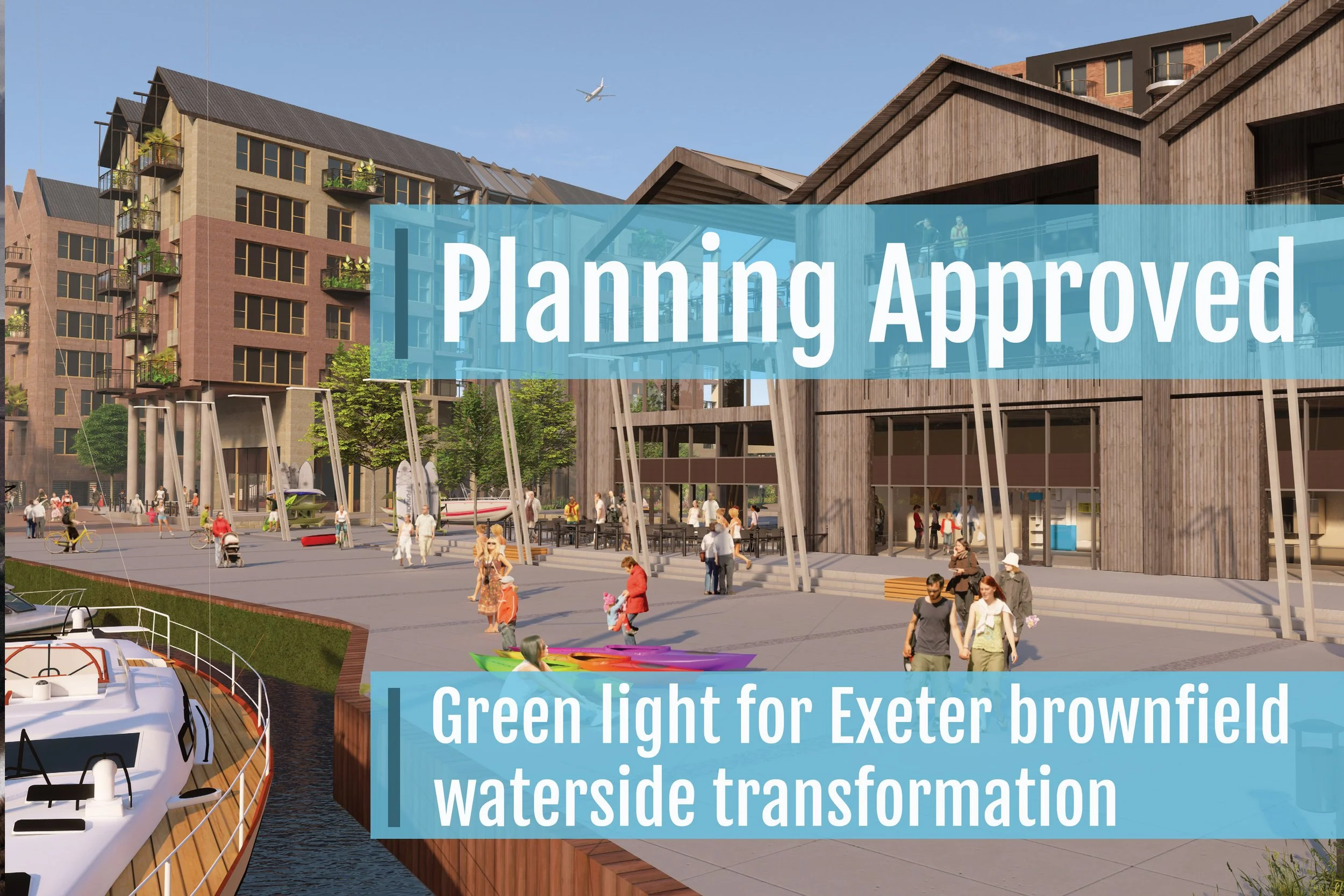 Water Lane Exeter: A professional engagement and consultation process has vital role to play in obtaining permission for large scale developments