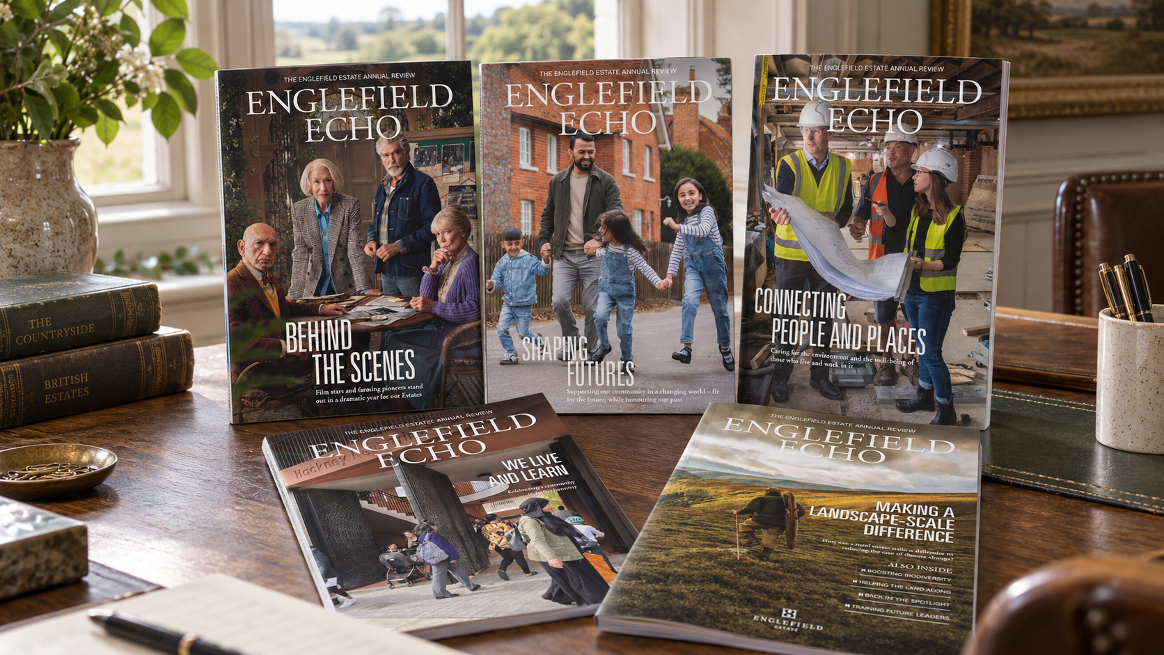 Seven years of producing the annual Englefield Echo