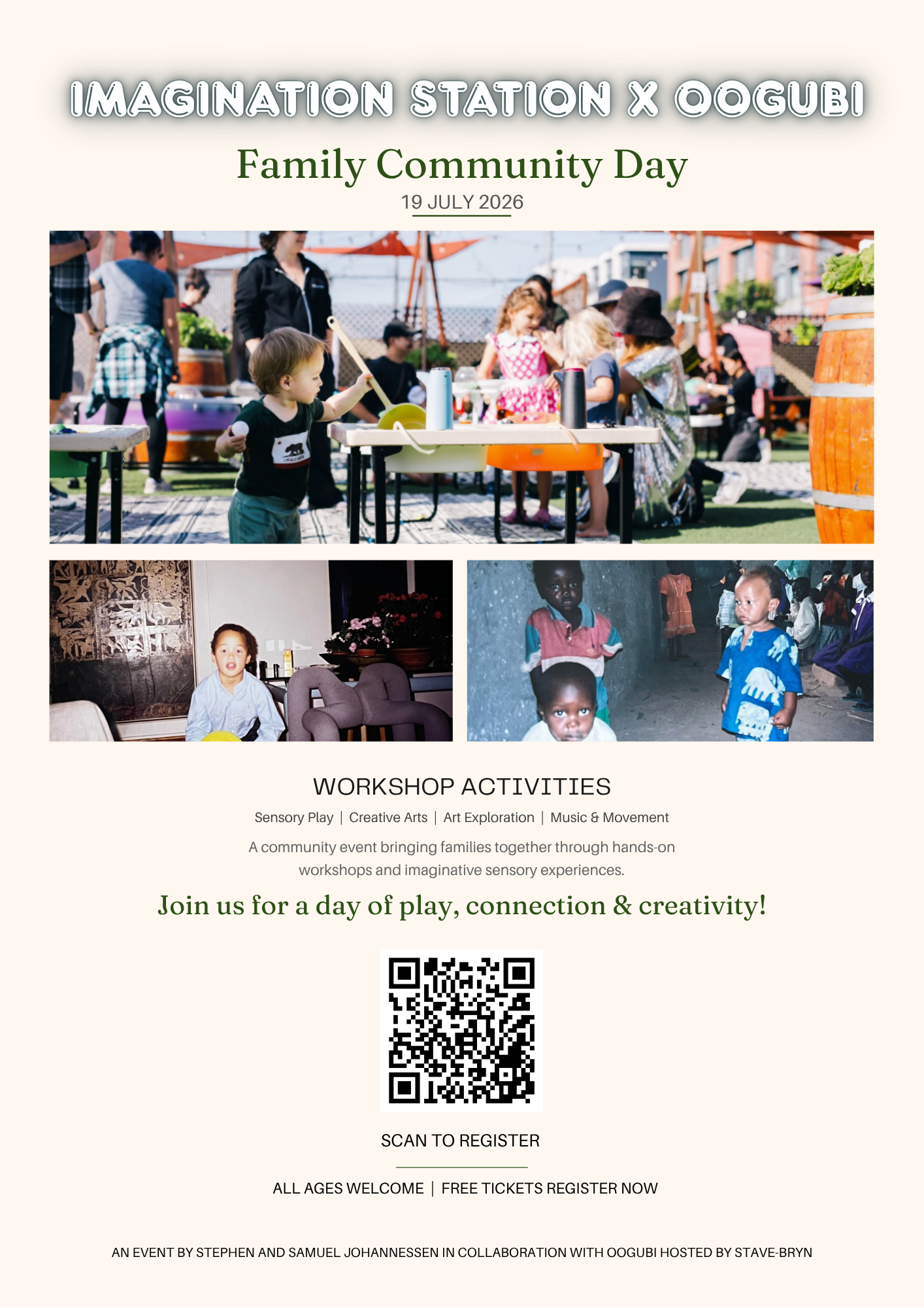 Imagination Station x Oogubi – Family Community Day 