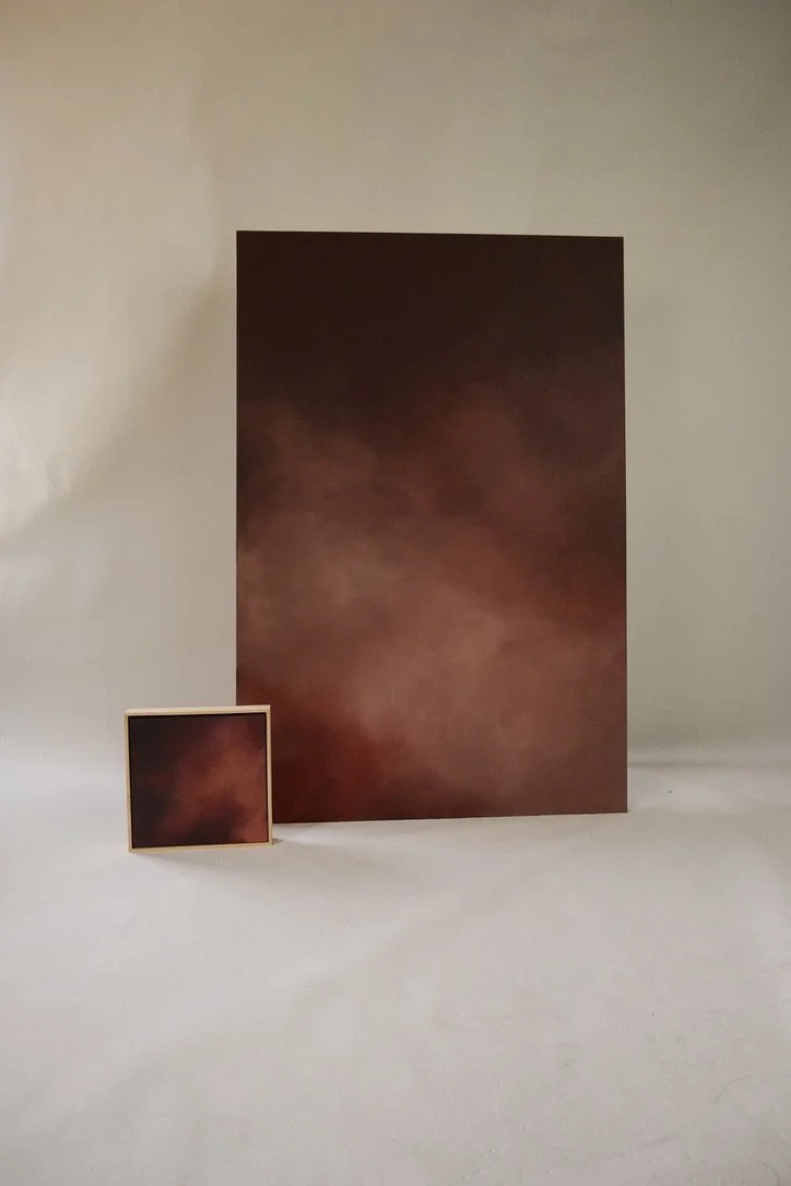 The Space Between- Burgundy