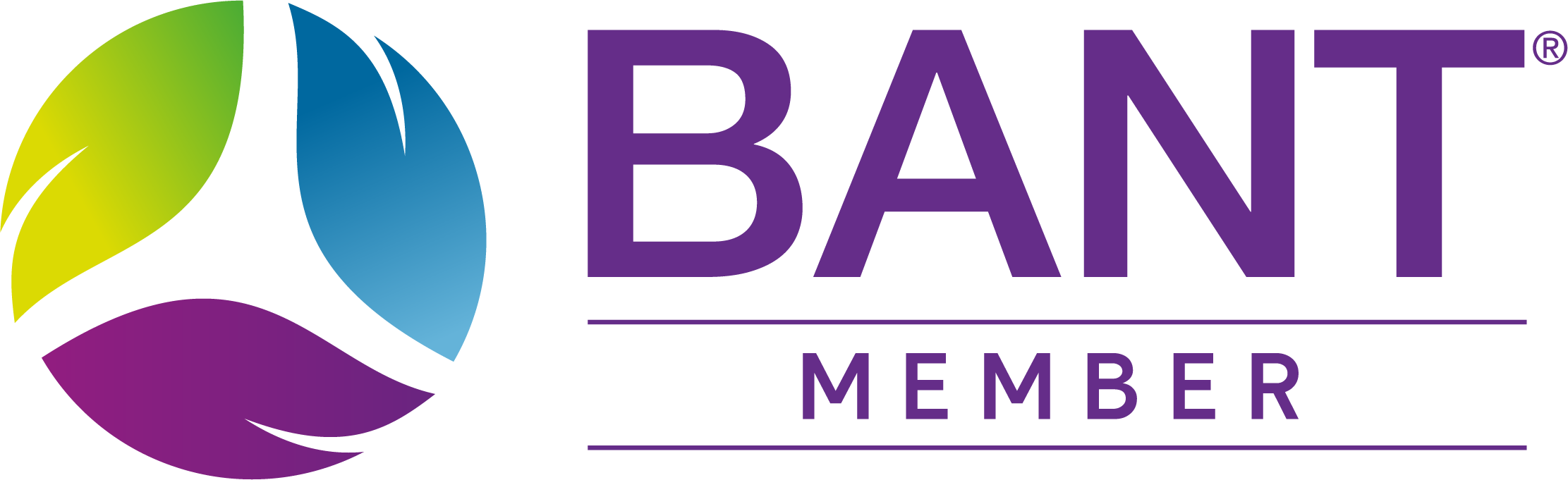 BANT logo indicating membership of the British Association for Nutrition and Lifestyle Medicine