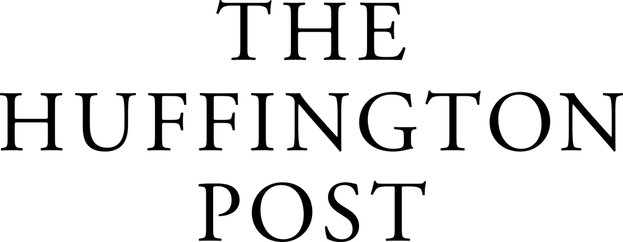 The logo for The Huffington Post with black text on a white background.