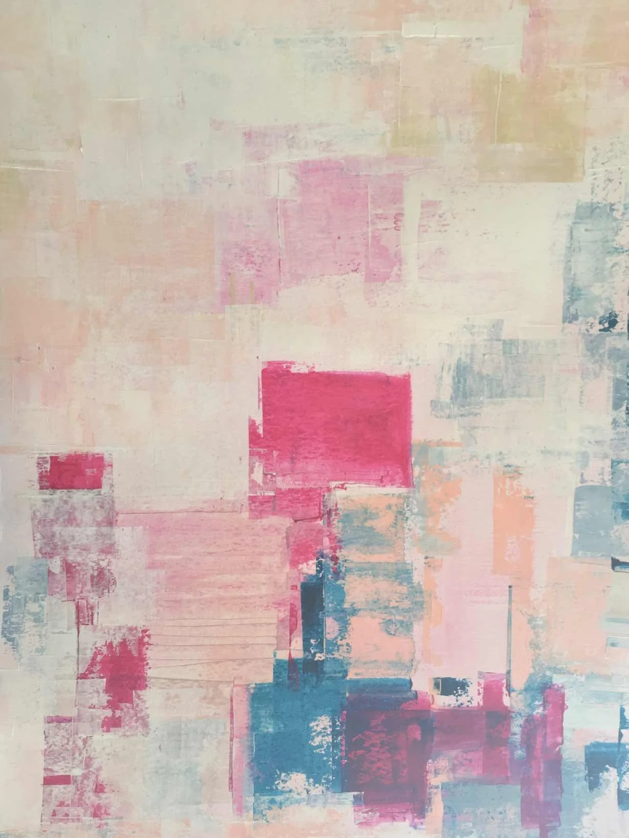 SORBET SUNDAY ©ELEANORTHOM 2020
Acrylic on paper, 30×40cm [SOLD]