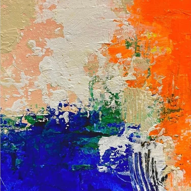 ON THE EDGE ©ELEANORTHOM 2023 Acrylic on paper, 30x30cm
[SOLD]