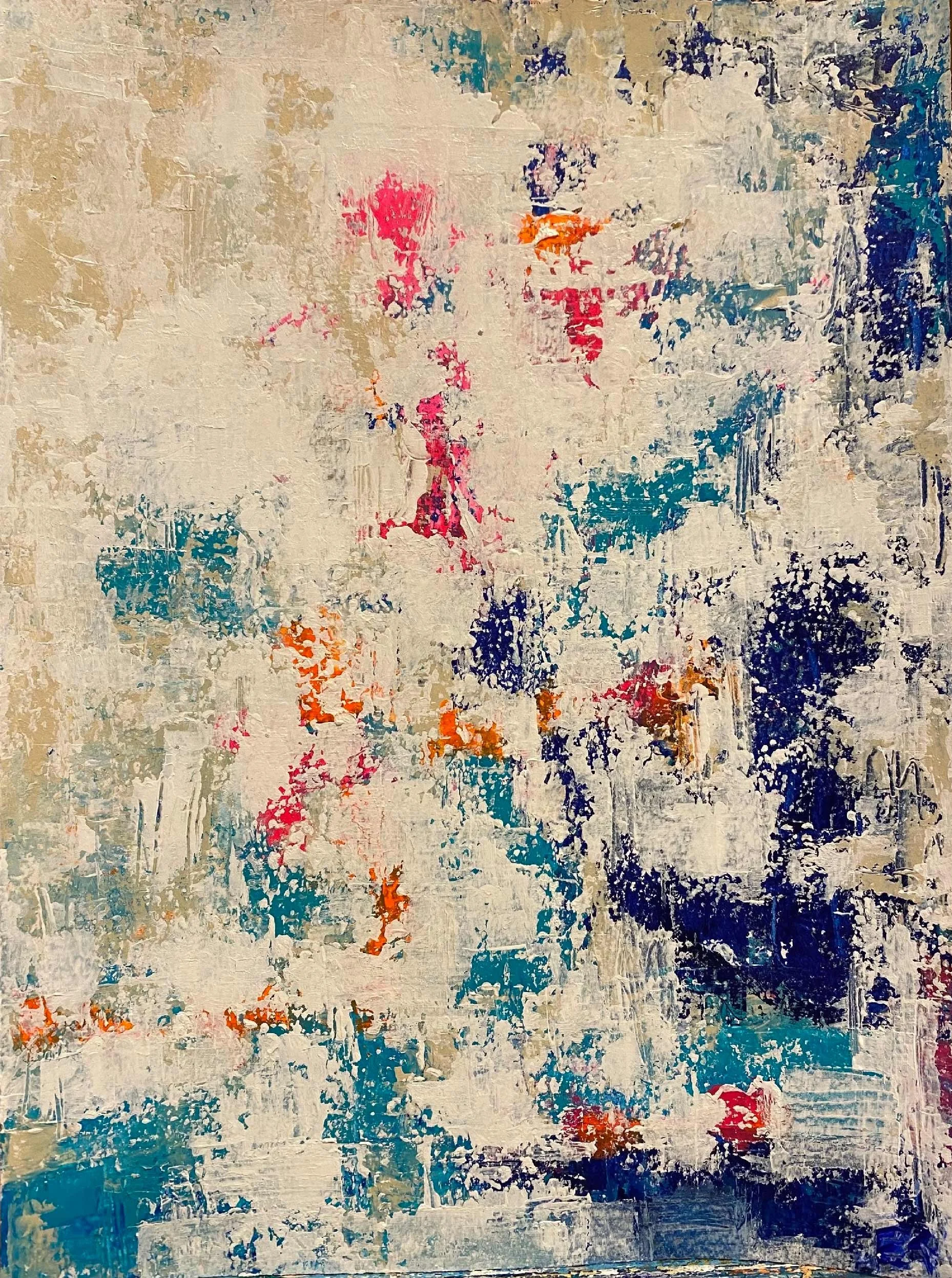 SEA FRET ©ELEANORTHOM 2023
Acrylic on paper, 29.7 x 42 cm
[£230.00, Unframed]