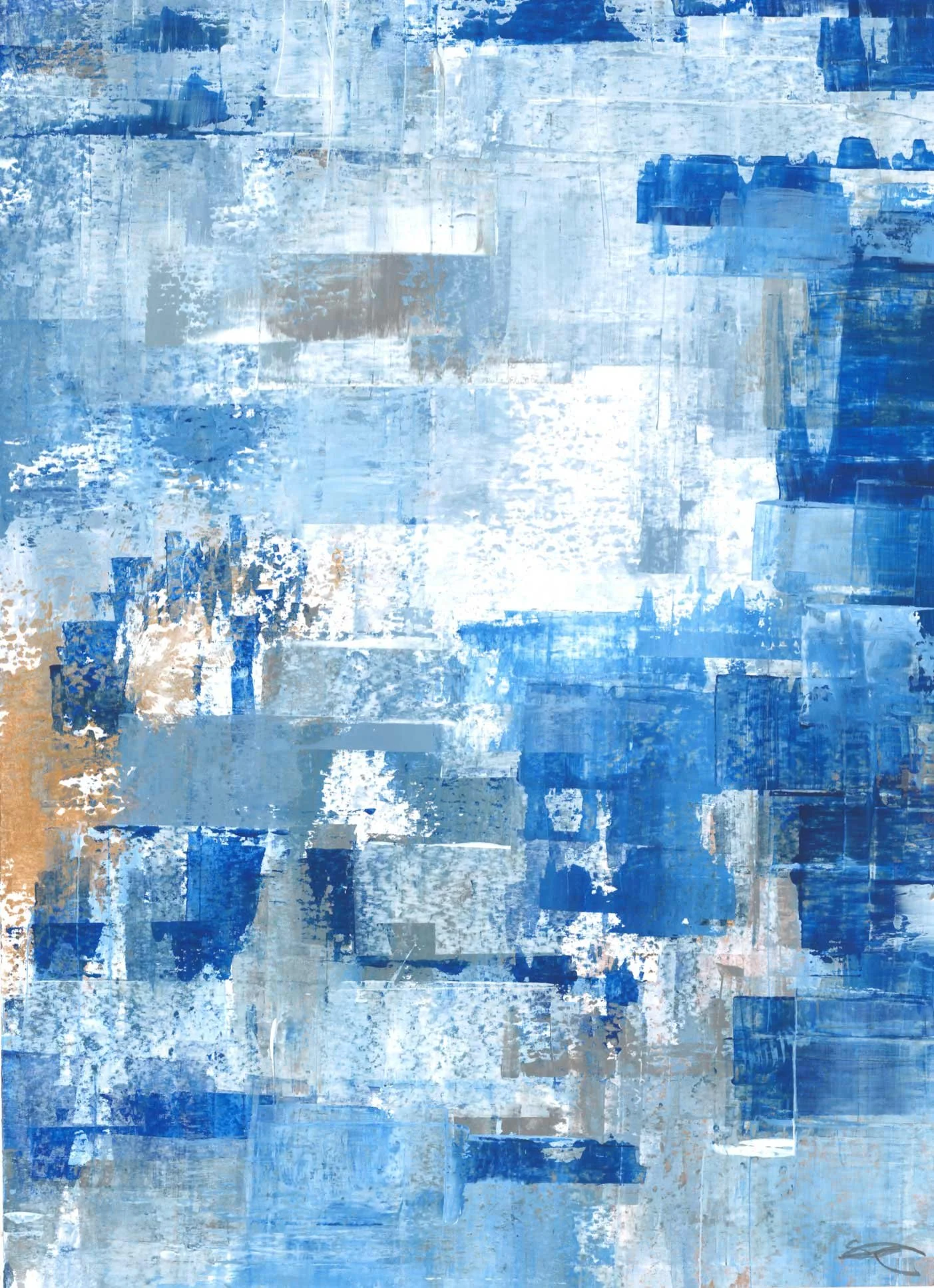 MISSING THE SEA ©ELEANORTHOM 2019
Acrylic on paper, 24x33.5cm
[£250.00, Unframed]