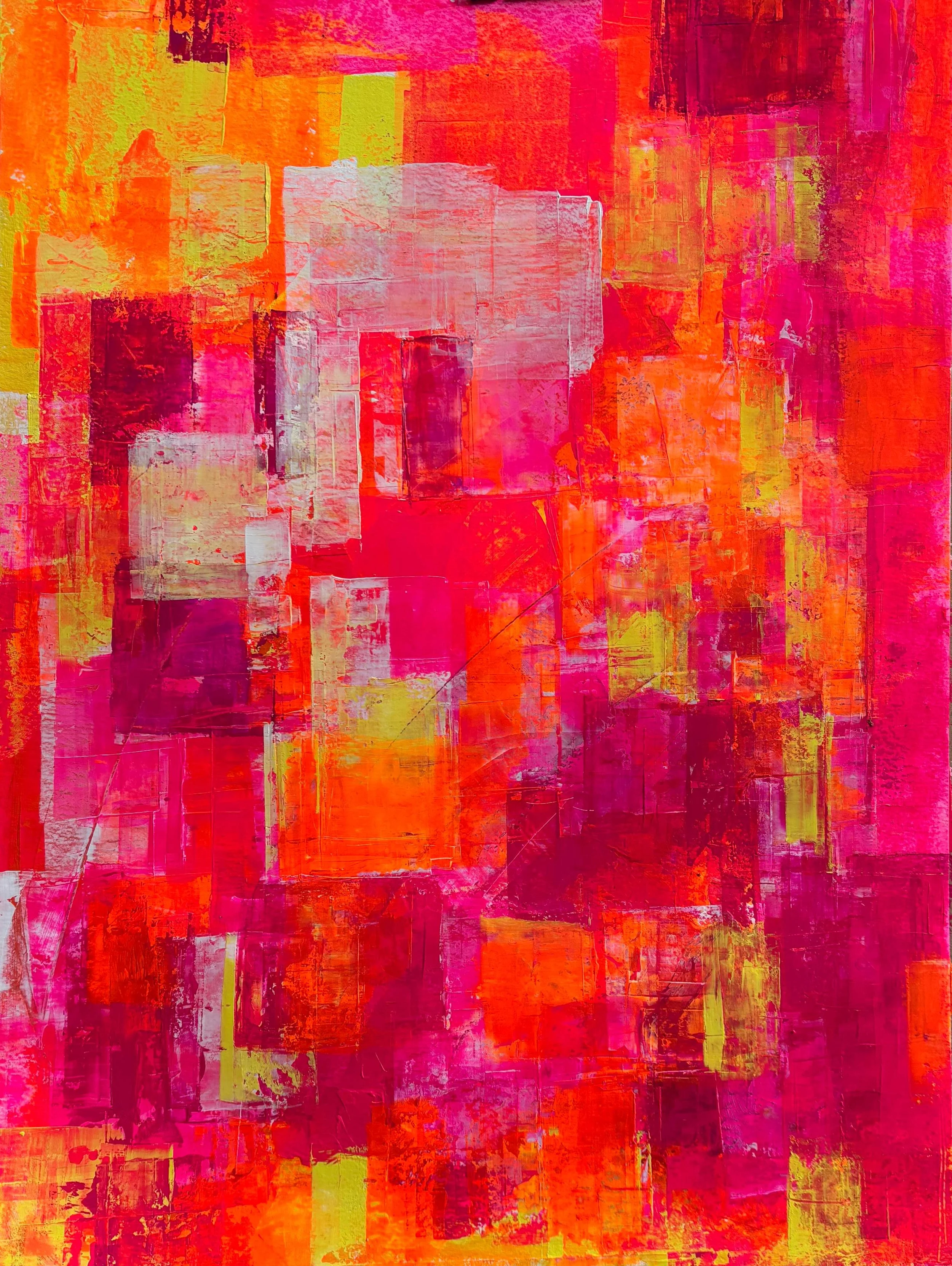 DISCO 2000 & 25 ©ELEANORTHOM 2025 Acrylic & Gouache on paper, 29.5x41cm [£300.00, Unframed]