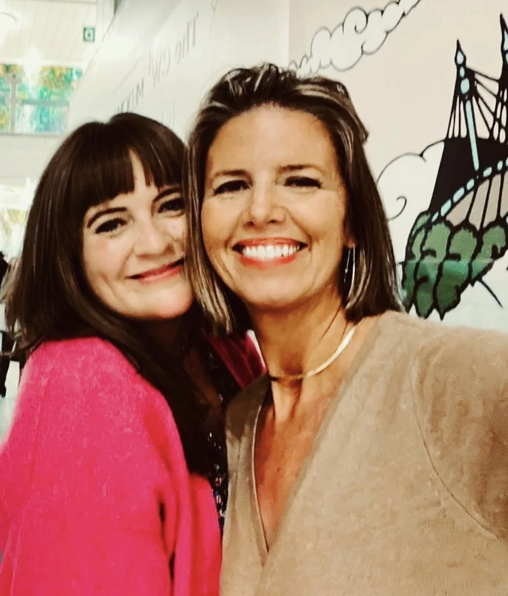 Eleanor Thom & Director Shannon Cohn at Endometriosis Q&A, 2022