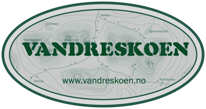 The logo of outdoor store Vandreskoen in Lillehammer