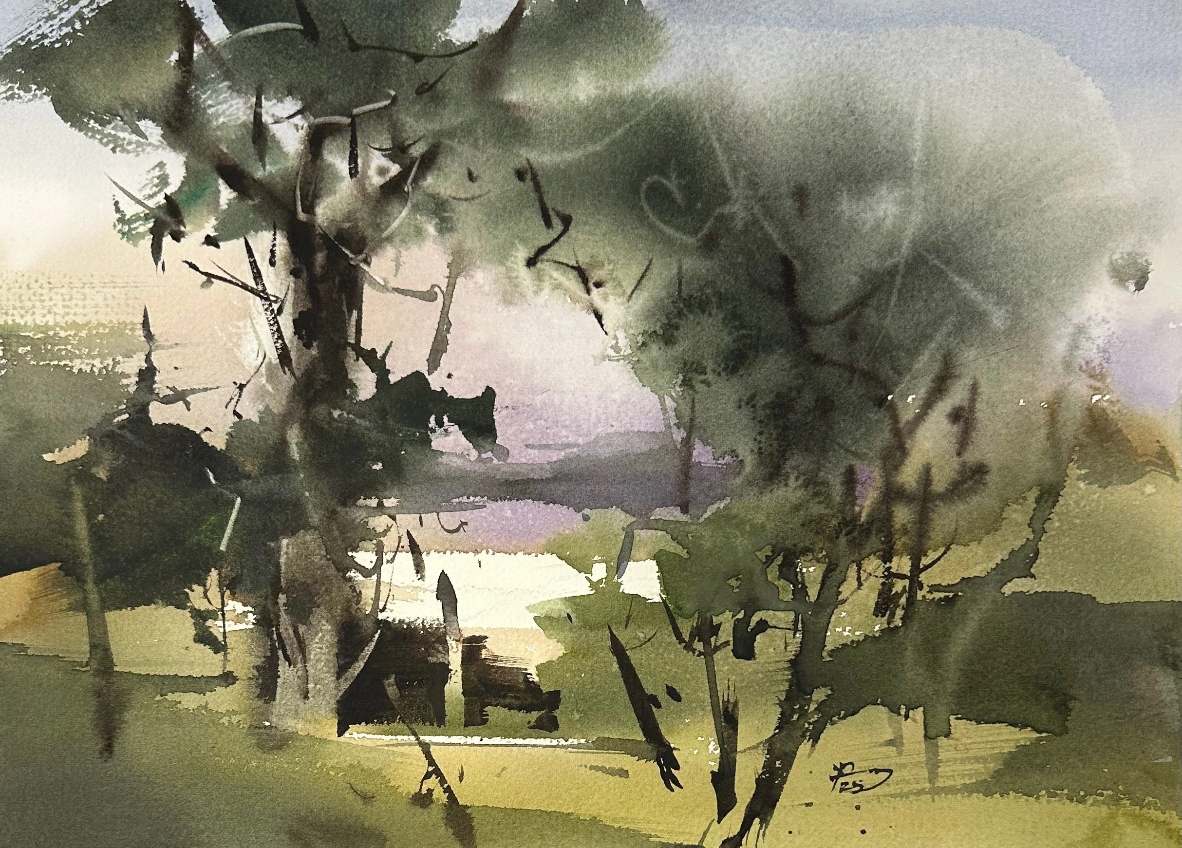 Whipsnade Landscape, SOLD