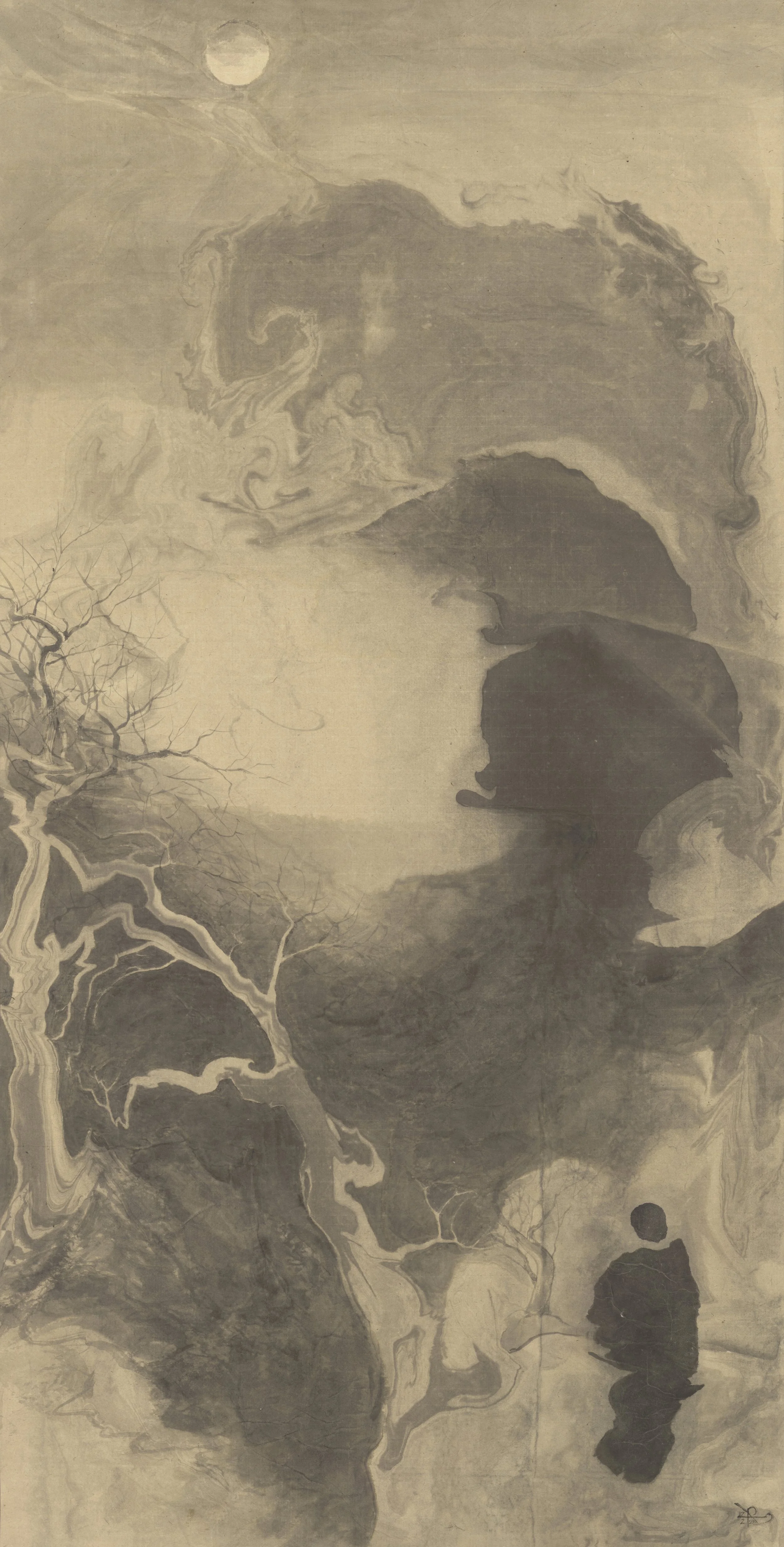 Moonlit Path of Contemplation, 2023