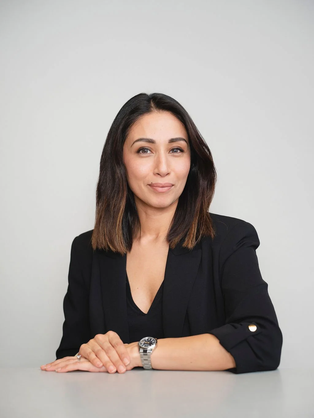 Business headshot photograph of a woman