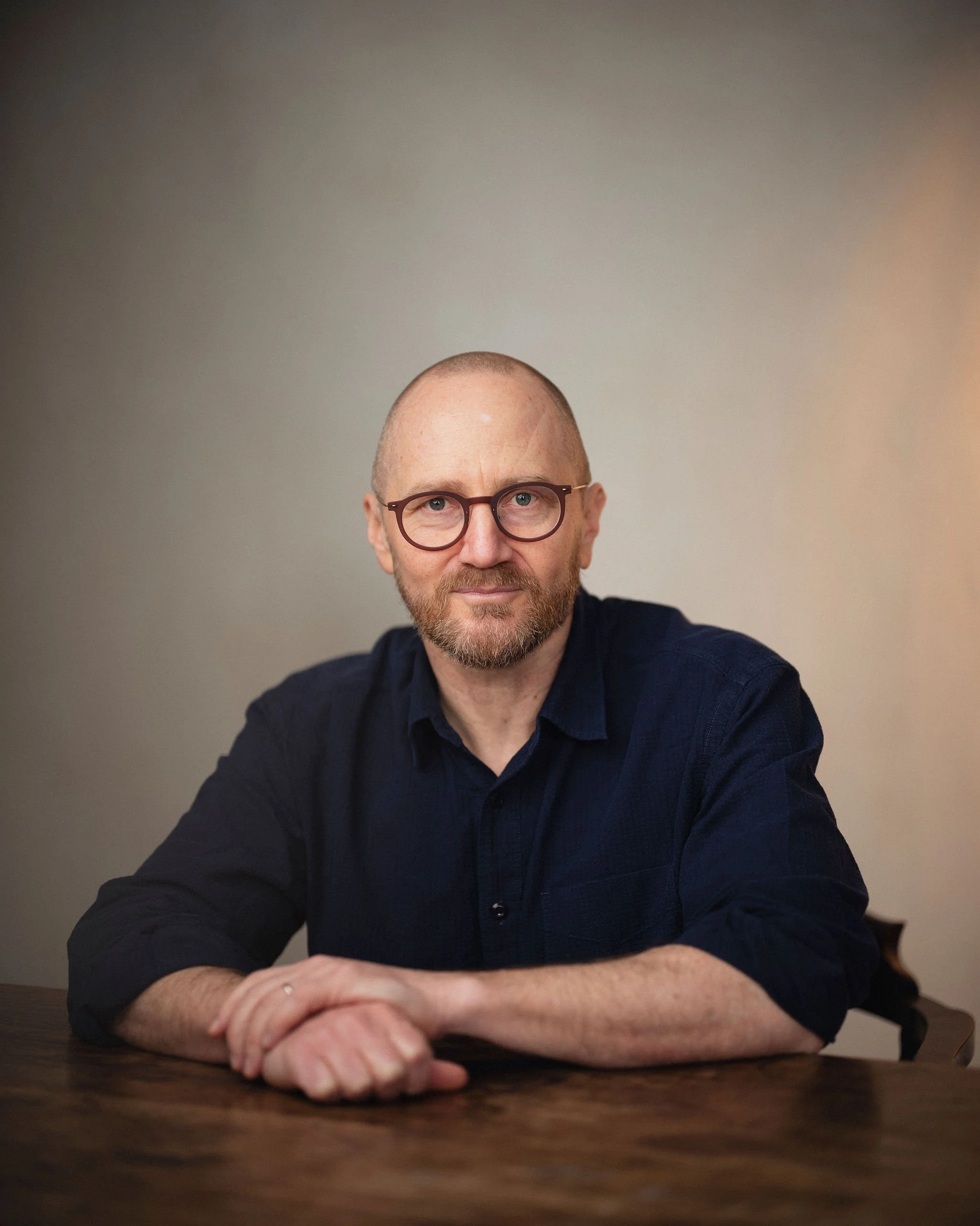 Business headshot photograph of a man - therapist headshot