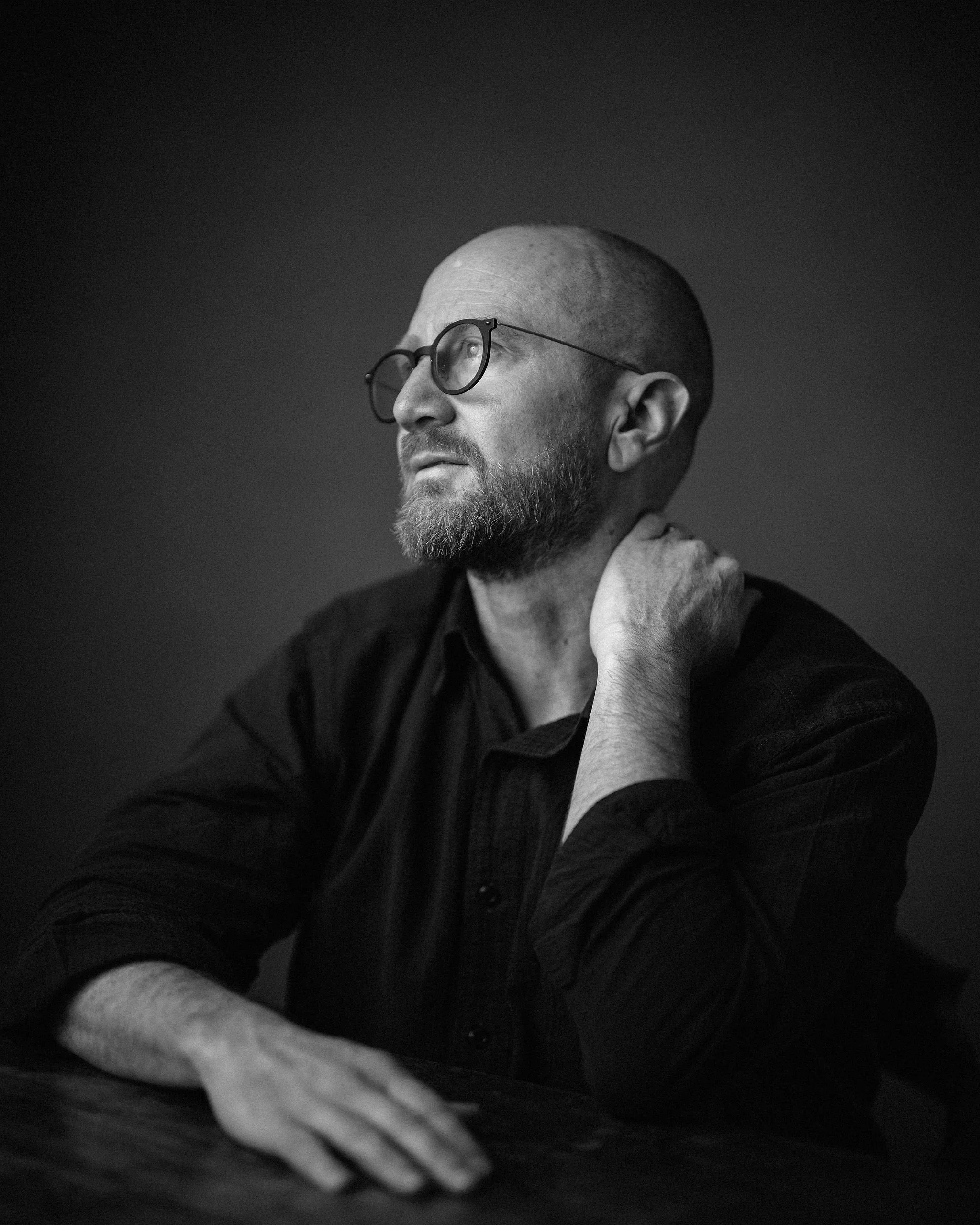 Business headshot photograph of a man - therapist headshot