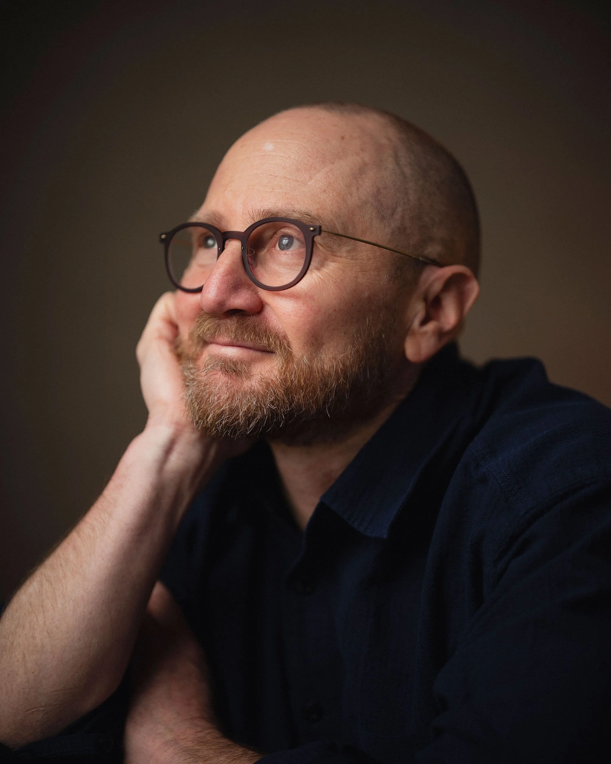 Business headshot photograph of a man - therapist headshot