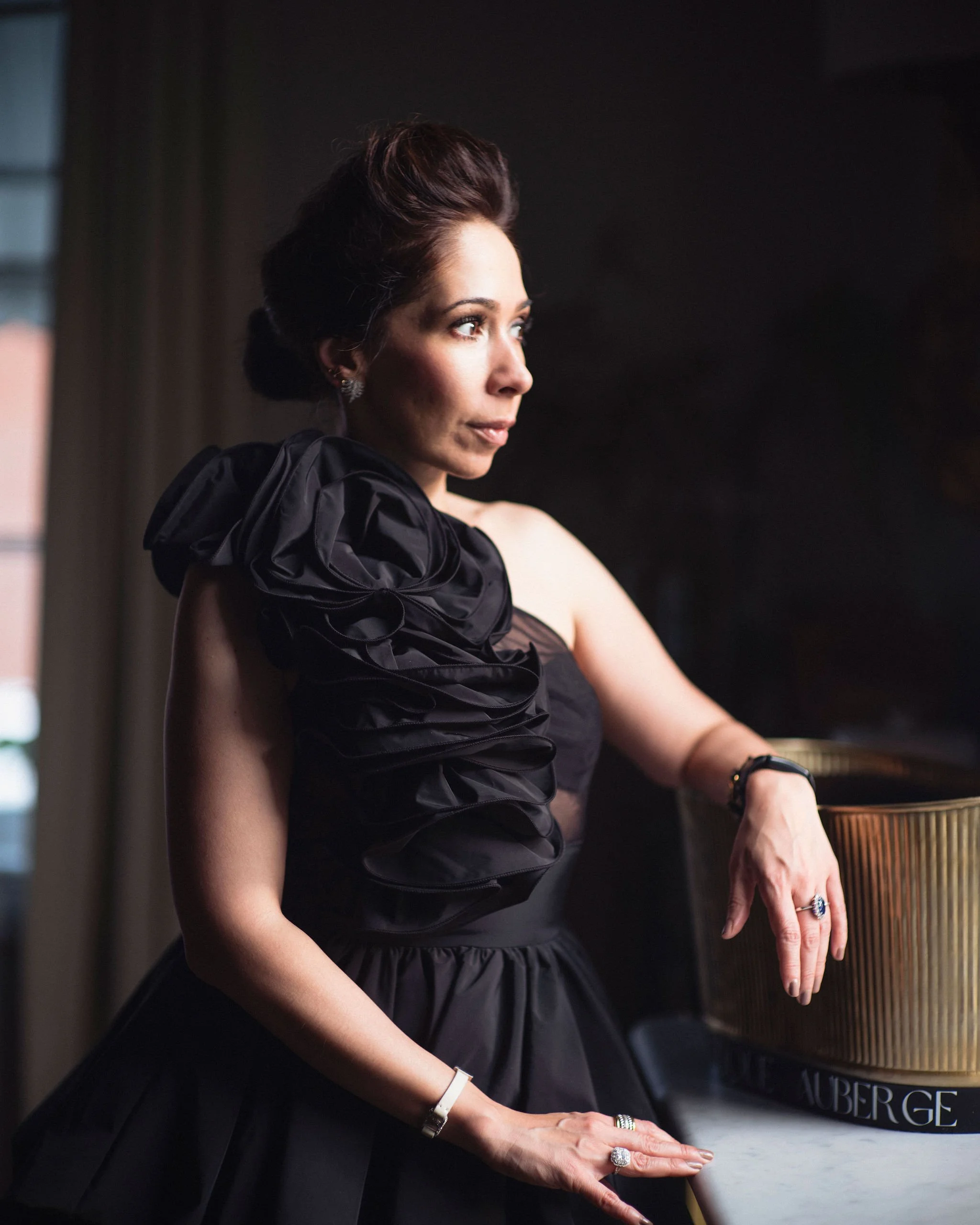 Portrait photography of businesswoman at TEDx event