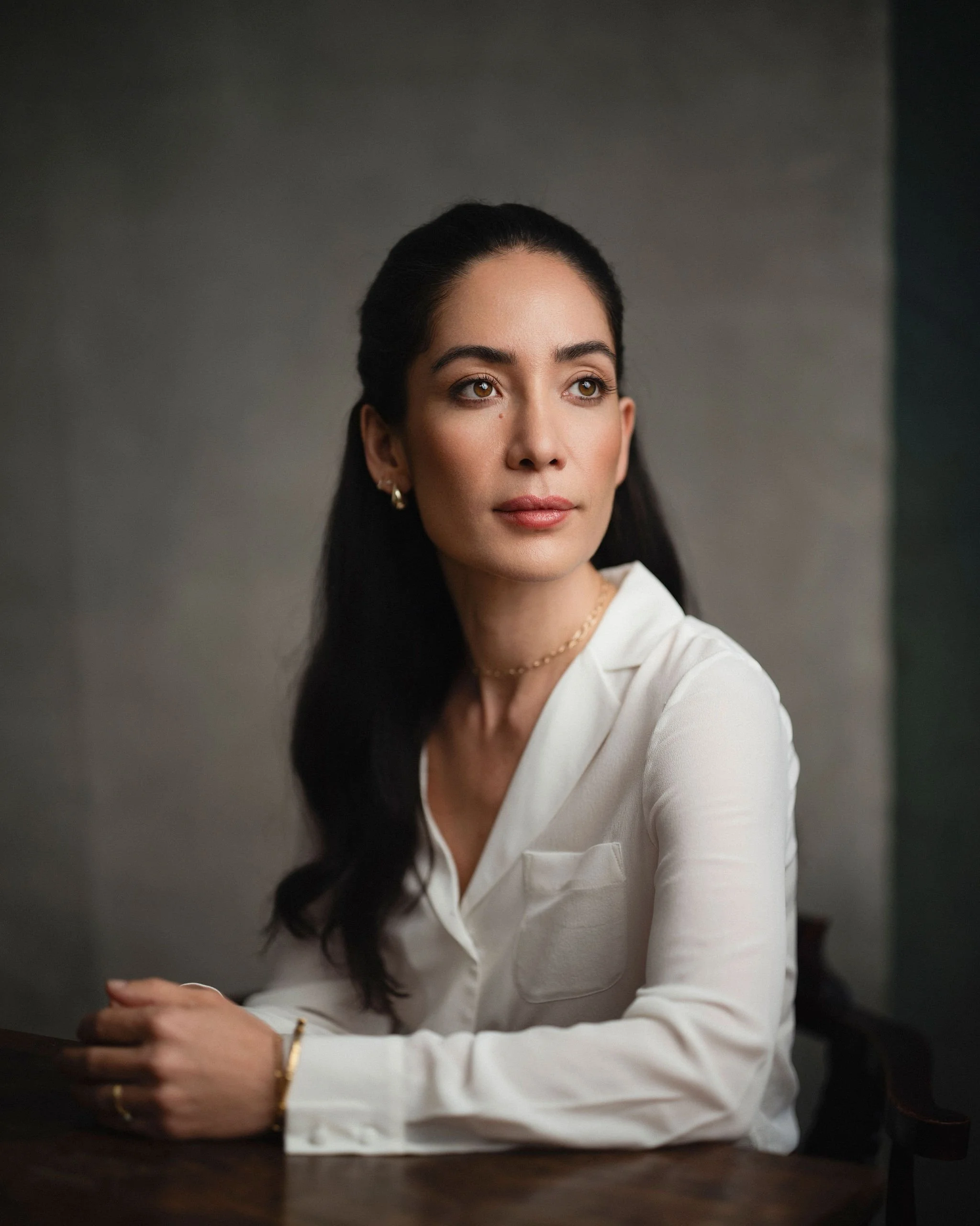Business headshot photograph of a woman