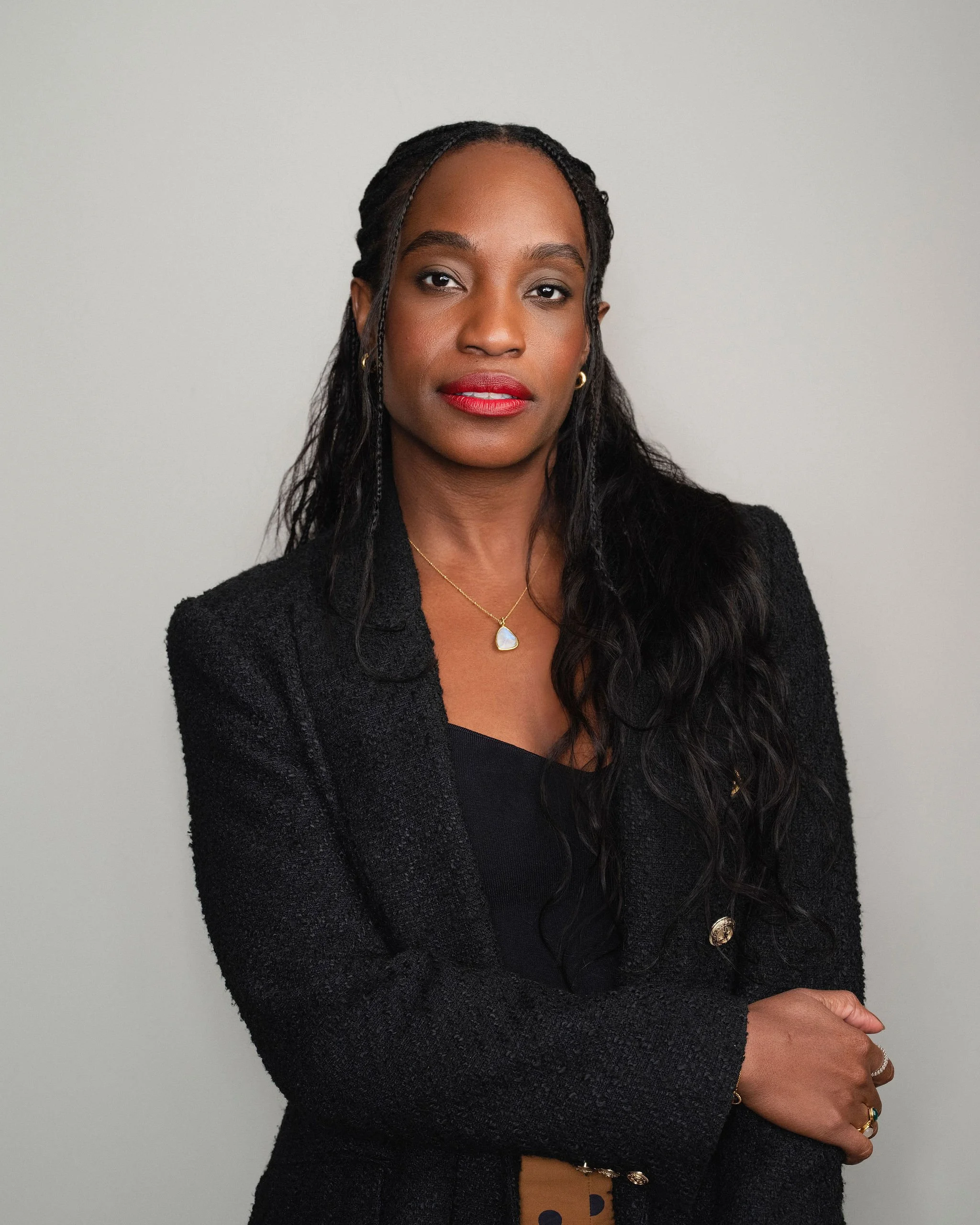 Business headshot photograph of a woman