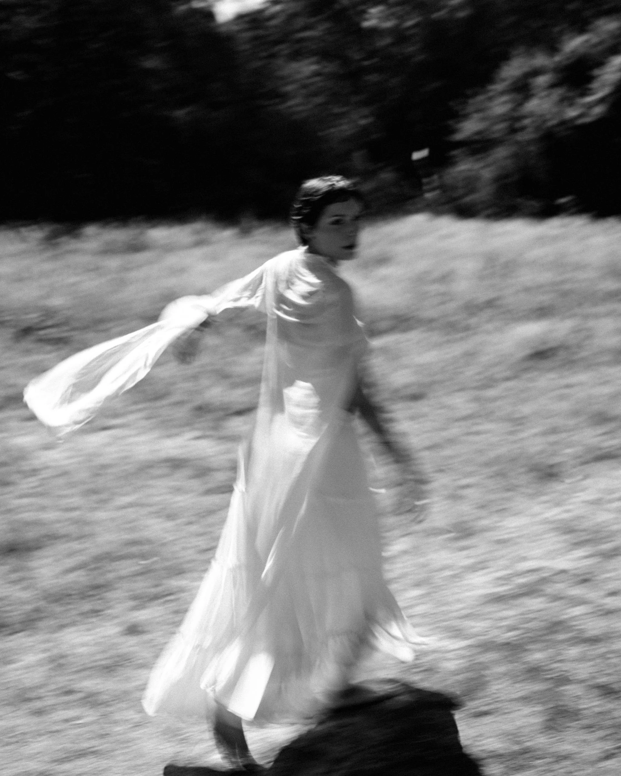 Personal branding photograph of London based Reiki healer in the forest