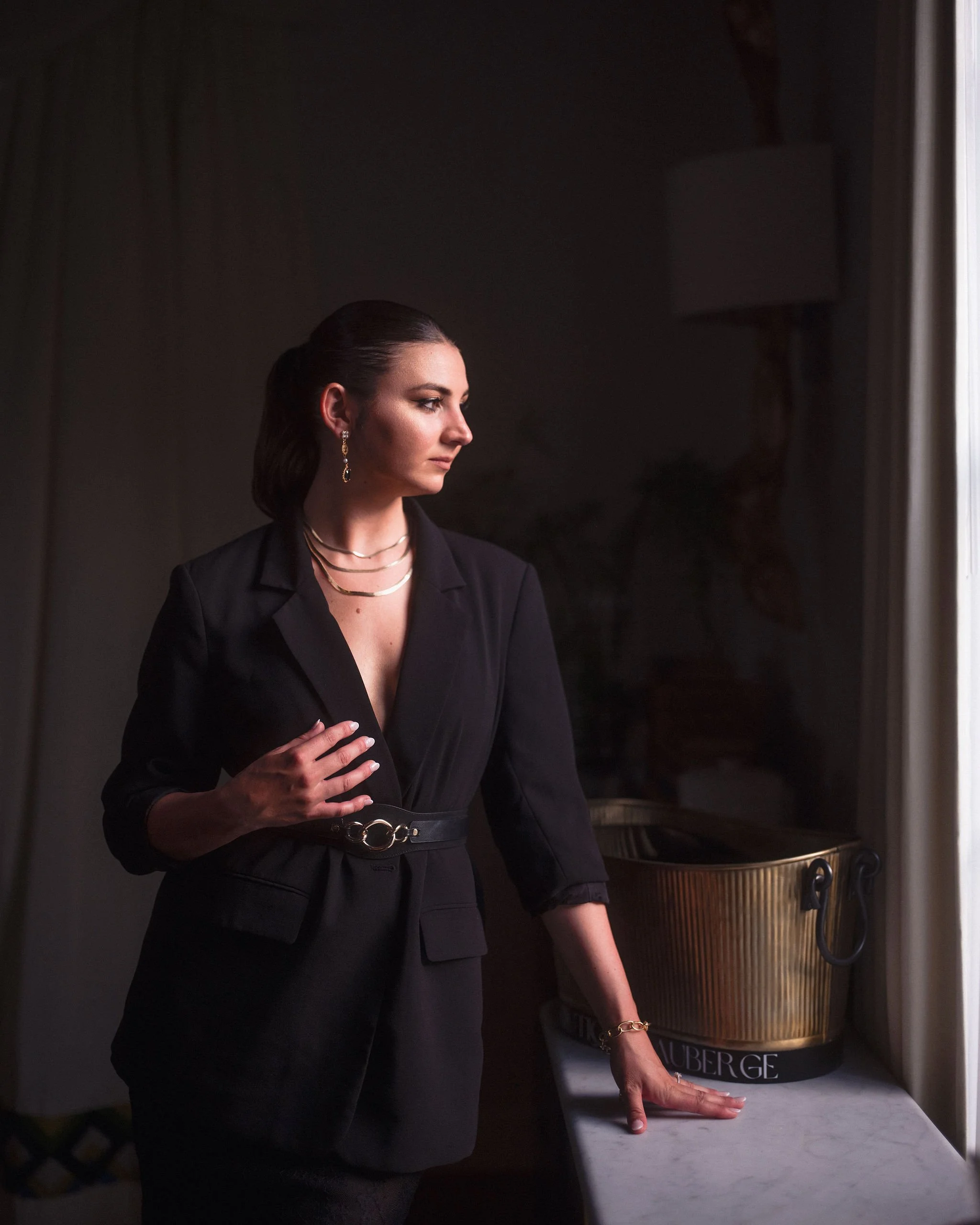 Portrait photography of businesswoman at TEDx event