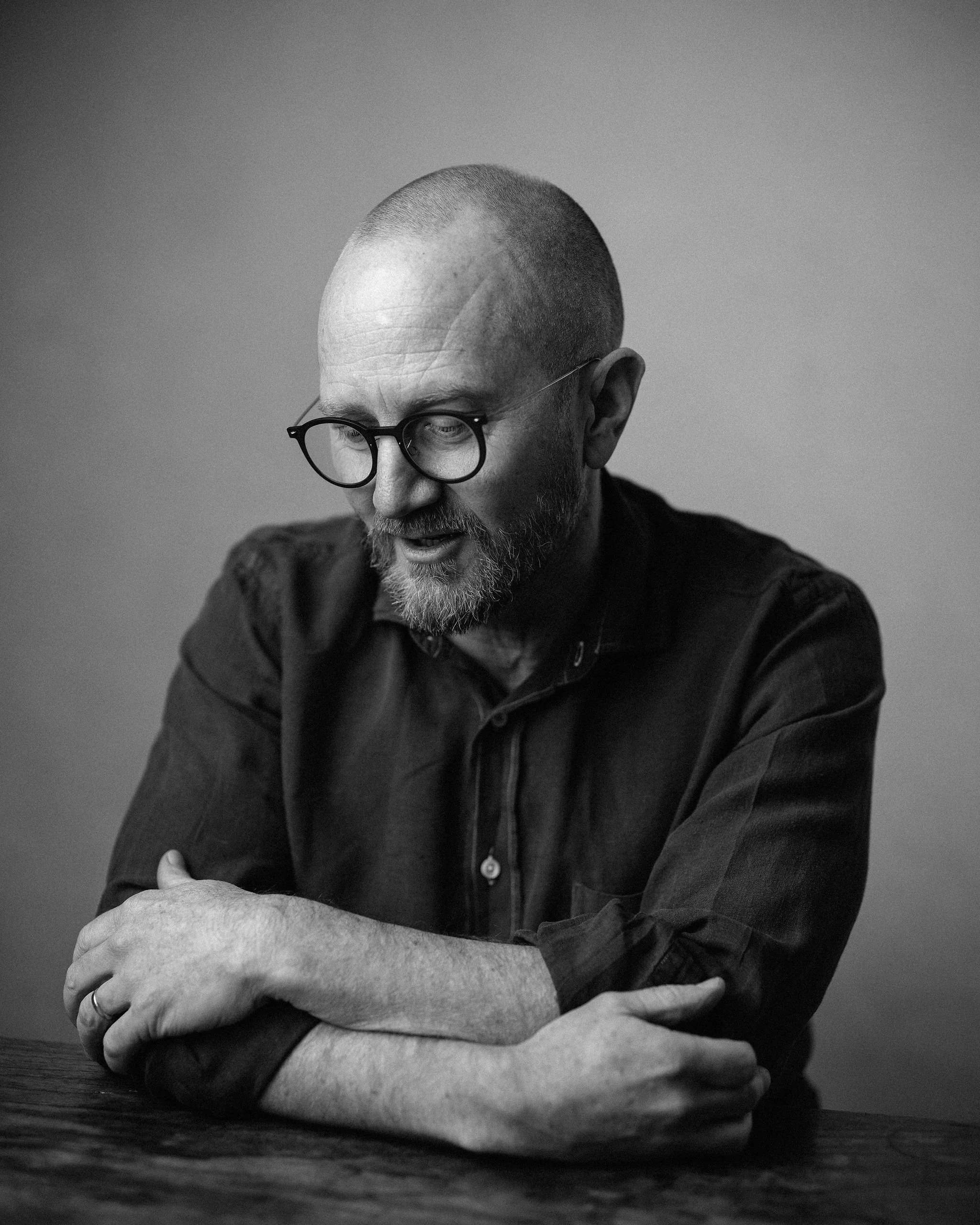 Business headshot photograph of a man - therapist headshot