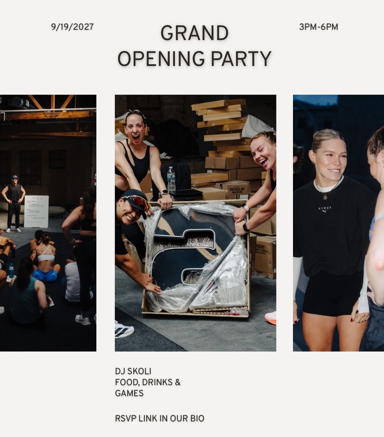 Come celebrate with us! Bucktown Assembly is officially open, and we&rsquo;re throwing a party to say thanks to this incredible community for making it happen. 

Join us Saturday, September 19th from 3-6pm for an afternoon of good music, good food, a